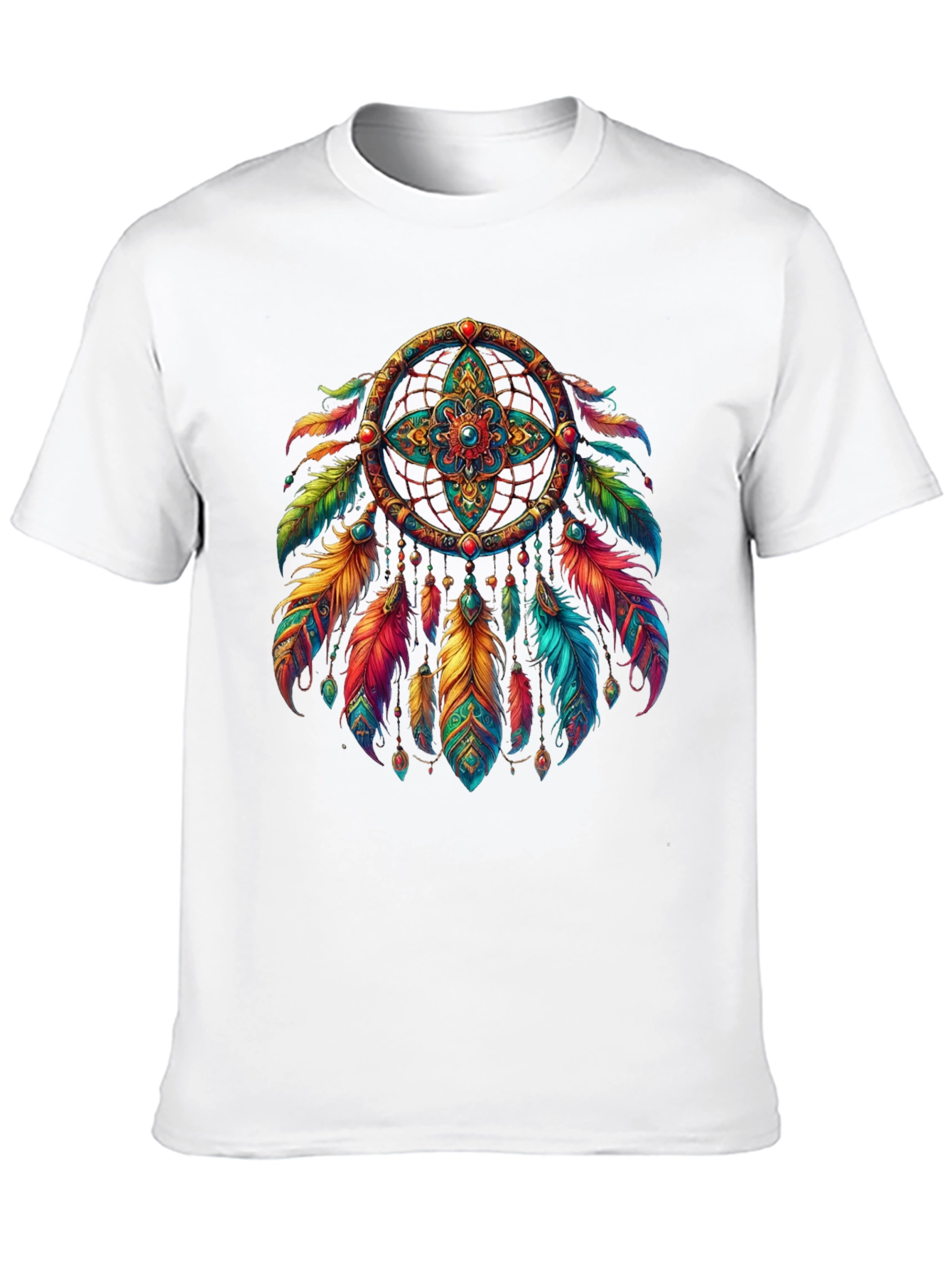 Dream Catcher Graphic T-Shirt - Boho Style