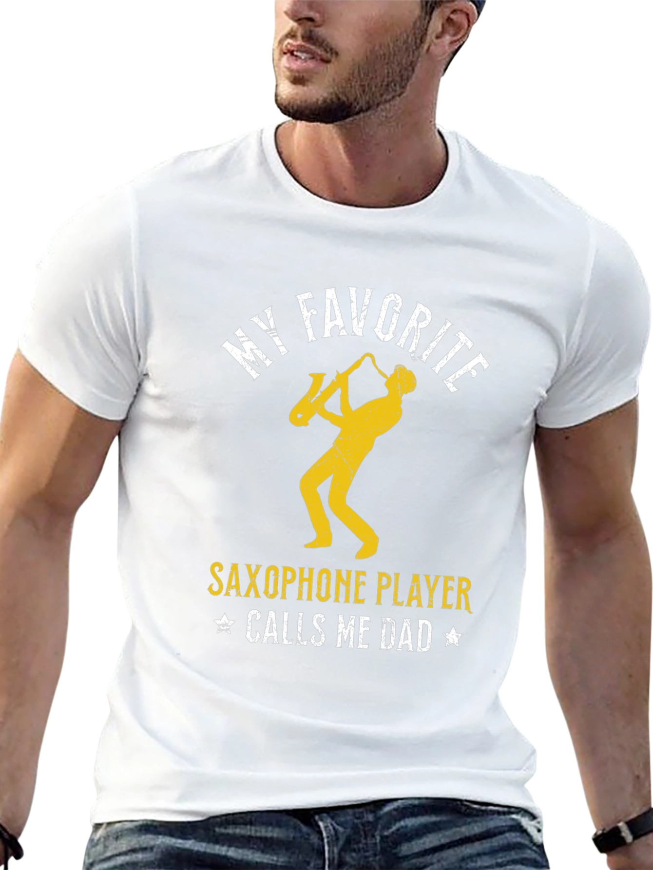My Favorite Saxophone Player Calls Me Dad T-Shirt
