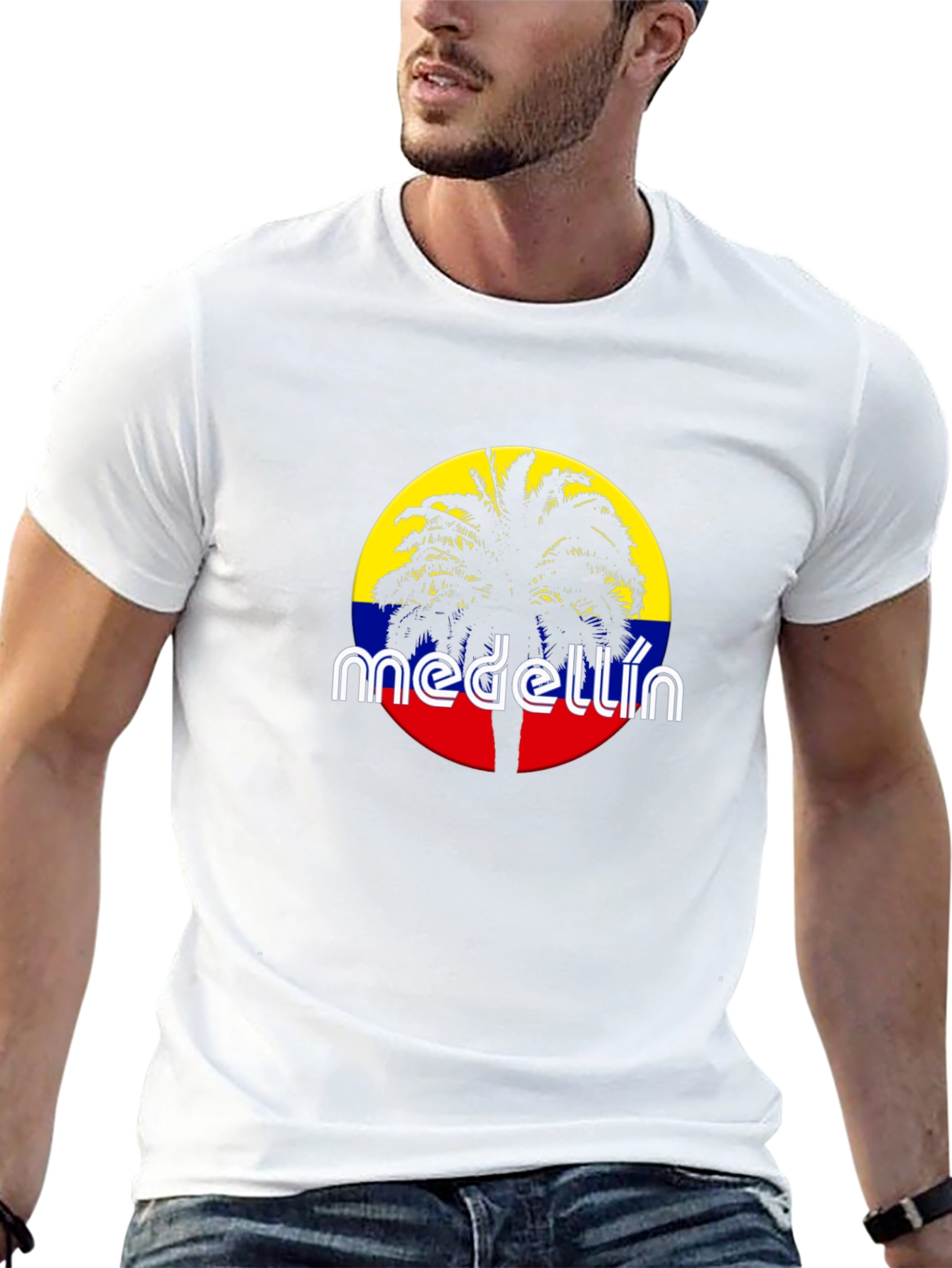 Medellin Colombia Palm Tree T-Shirt