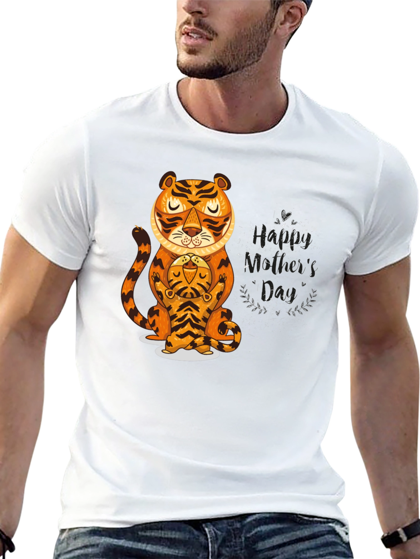 Tiger Dad & Cub Graphic Tee
