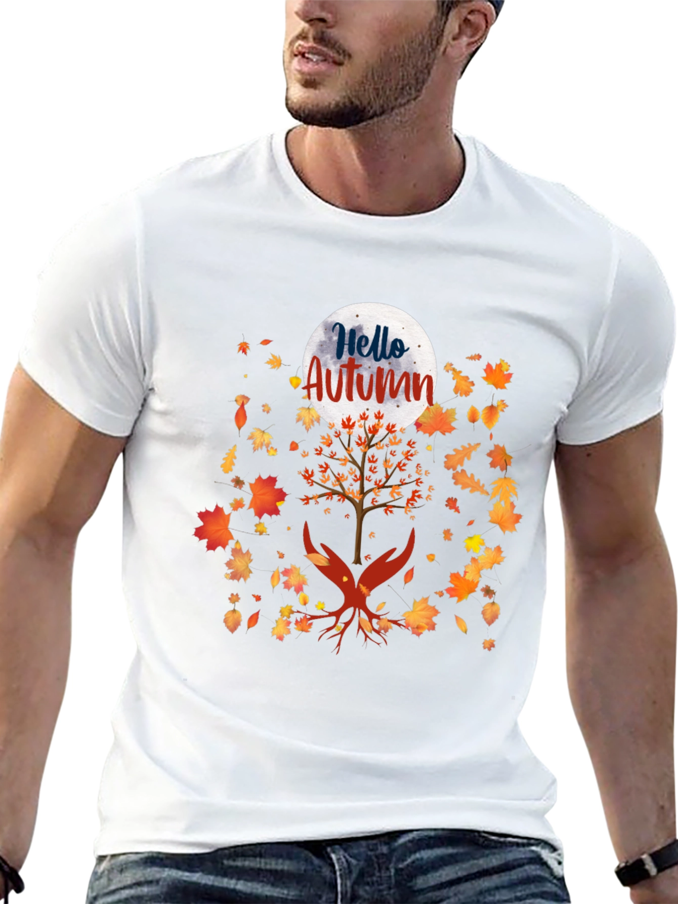 Hello Autumn Graphic Tee