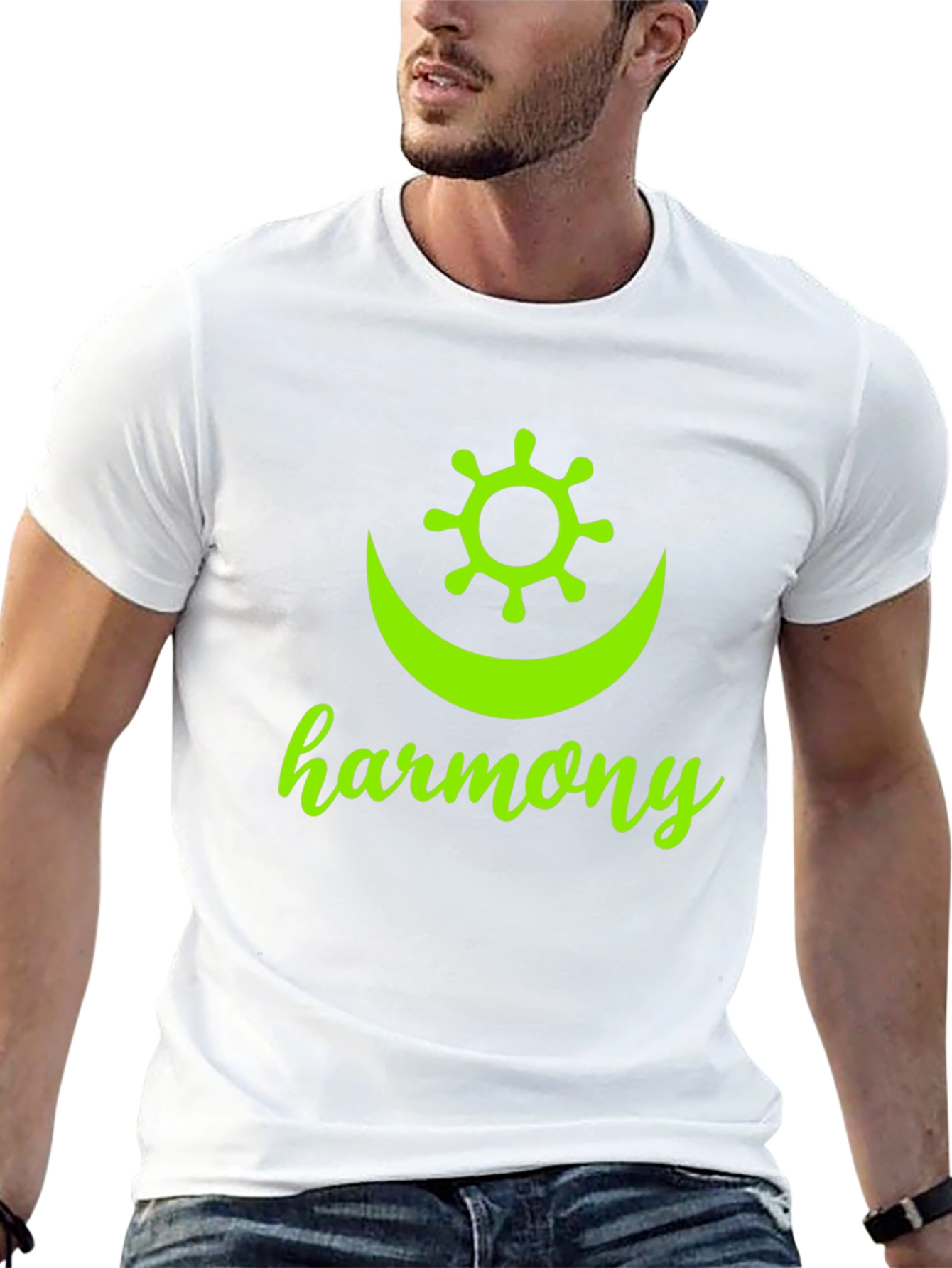 Harmony Graphic Tee - Black Unisex T-Shirt