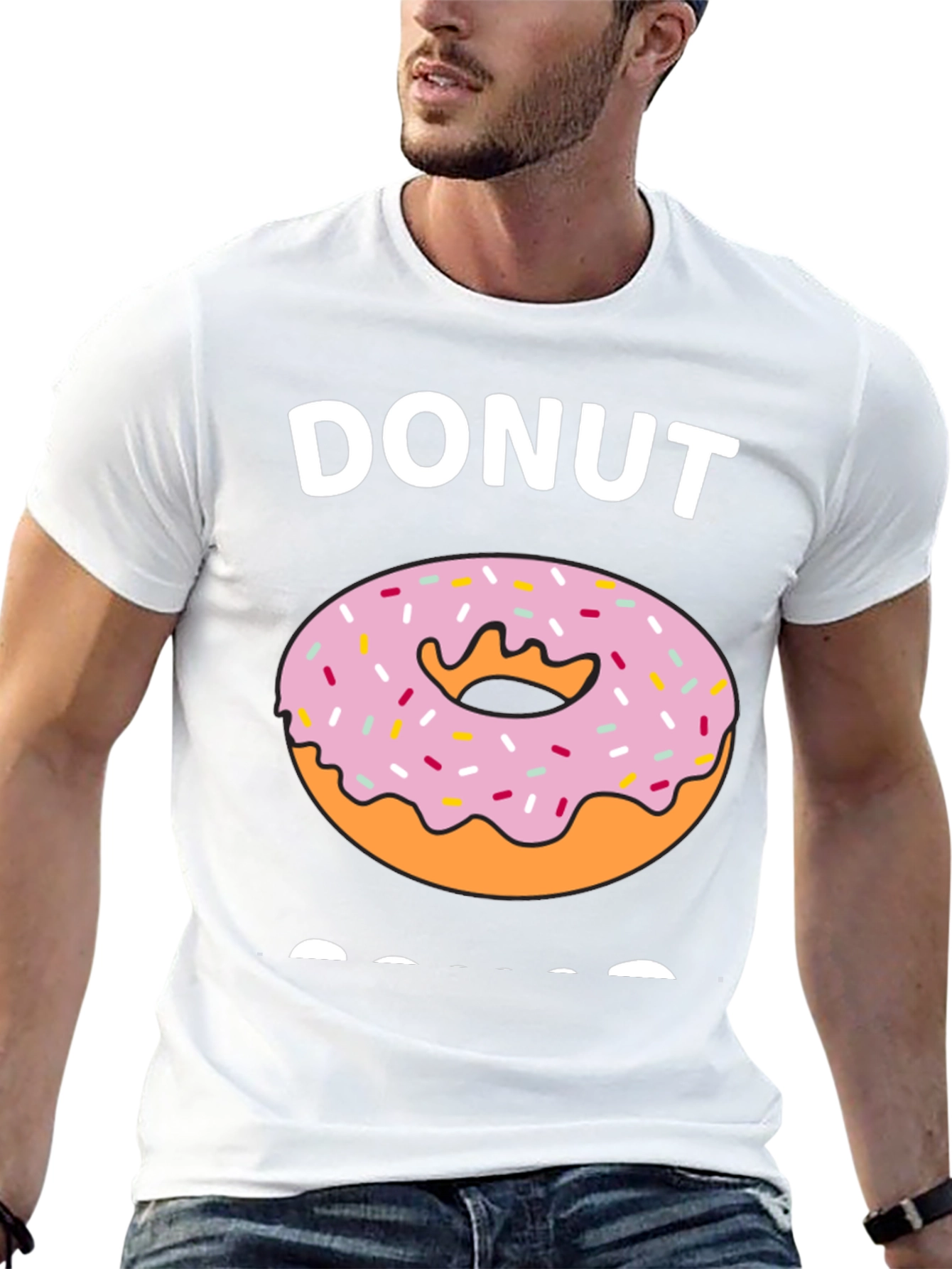 Donut Design Tee - Deliciously Stylish