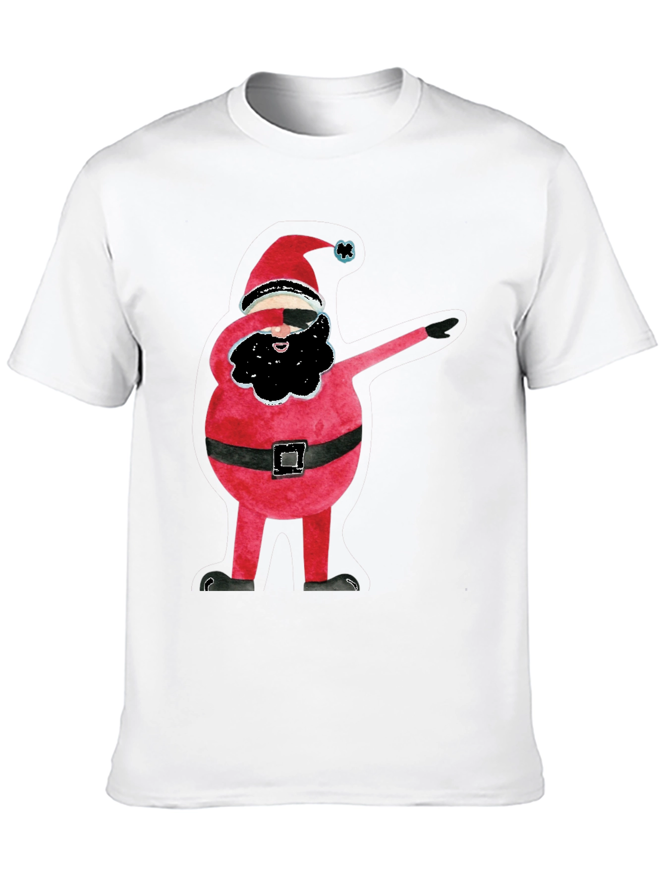 Dabbing Santa T-Shirt - Christmas Holiday Tee