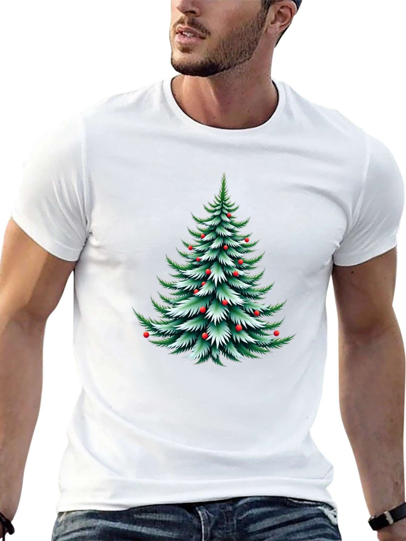 Festive Christmas Tree T-Shirt