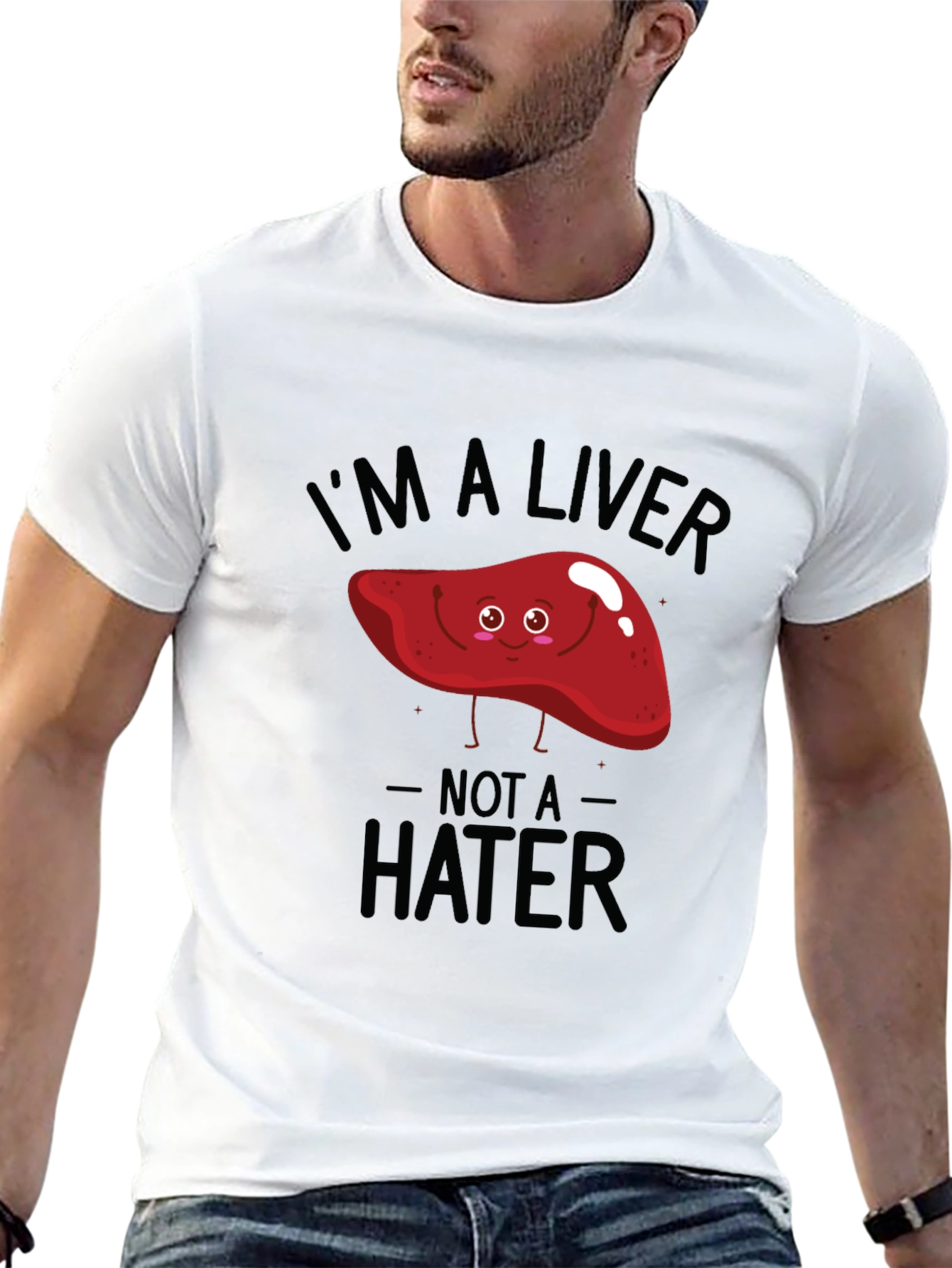 Im A Liver Not A Hater Black T-Shirt