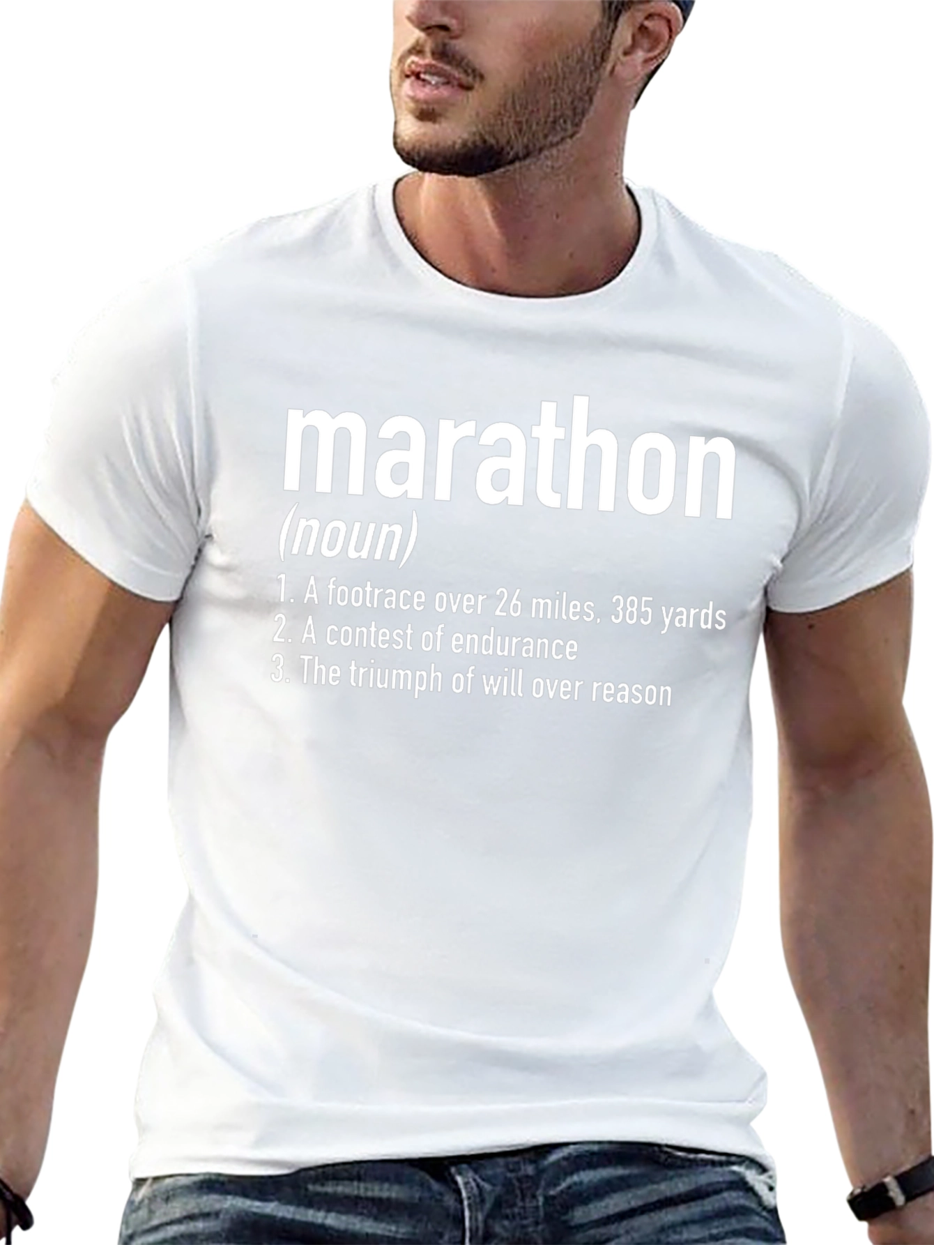 Marathon Definition Graphic T-Shirt