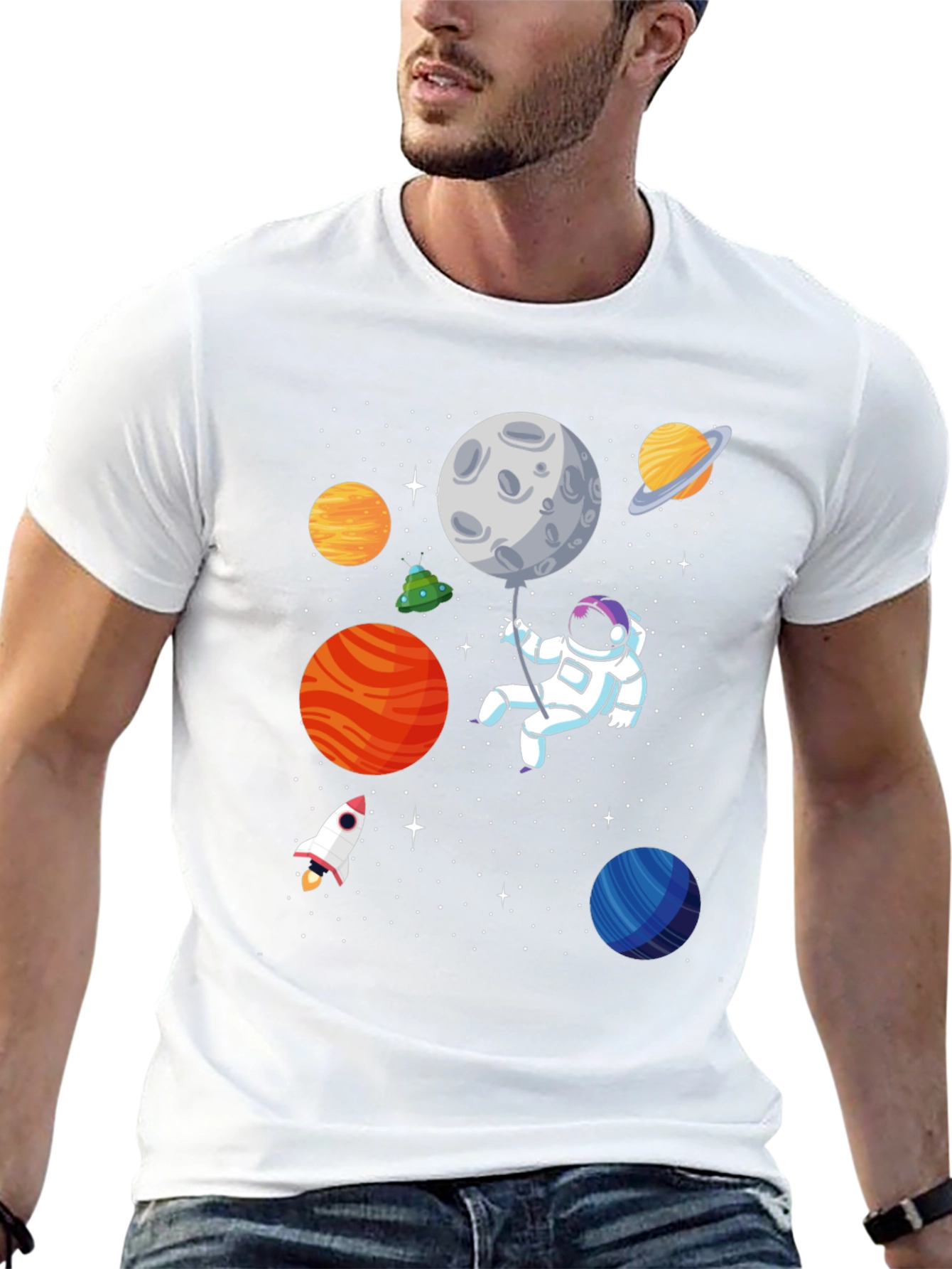 Astronaut Galaxy T-Shirt