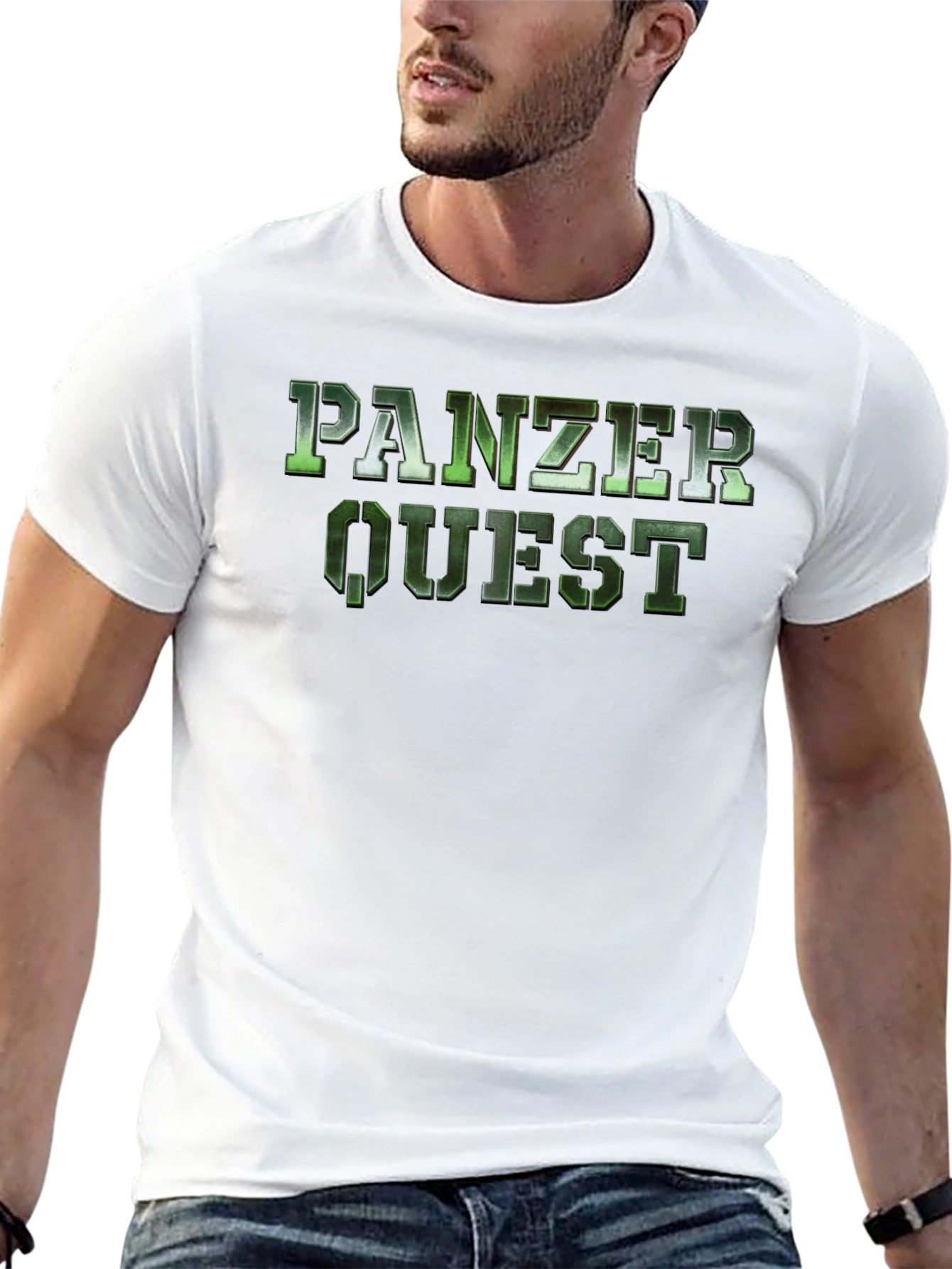 Panzer Quest Graphic T-Shirt - Black