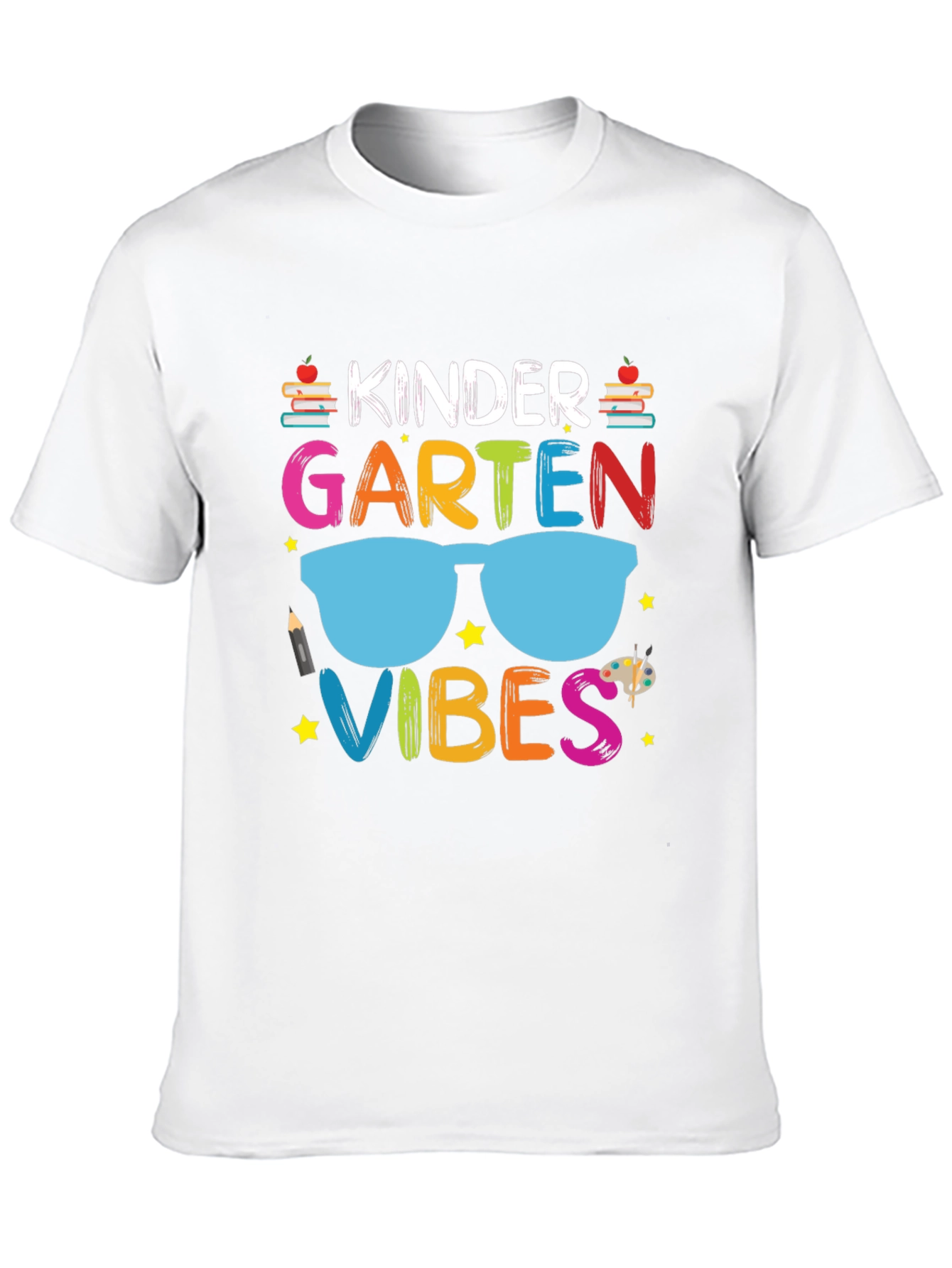 Kindergarten Vibes Graphic Tee - Back to School T-Shirt