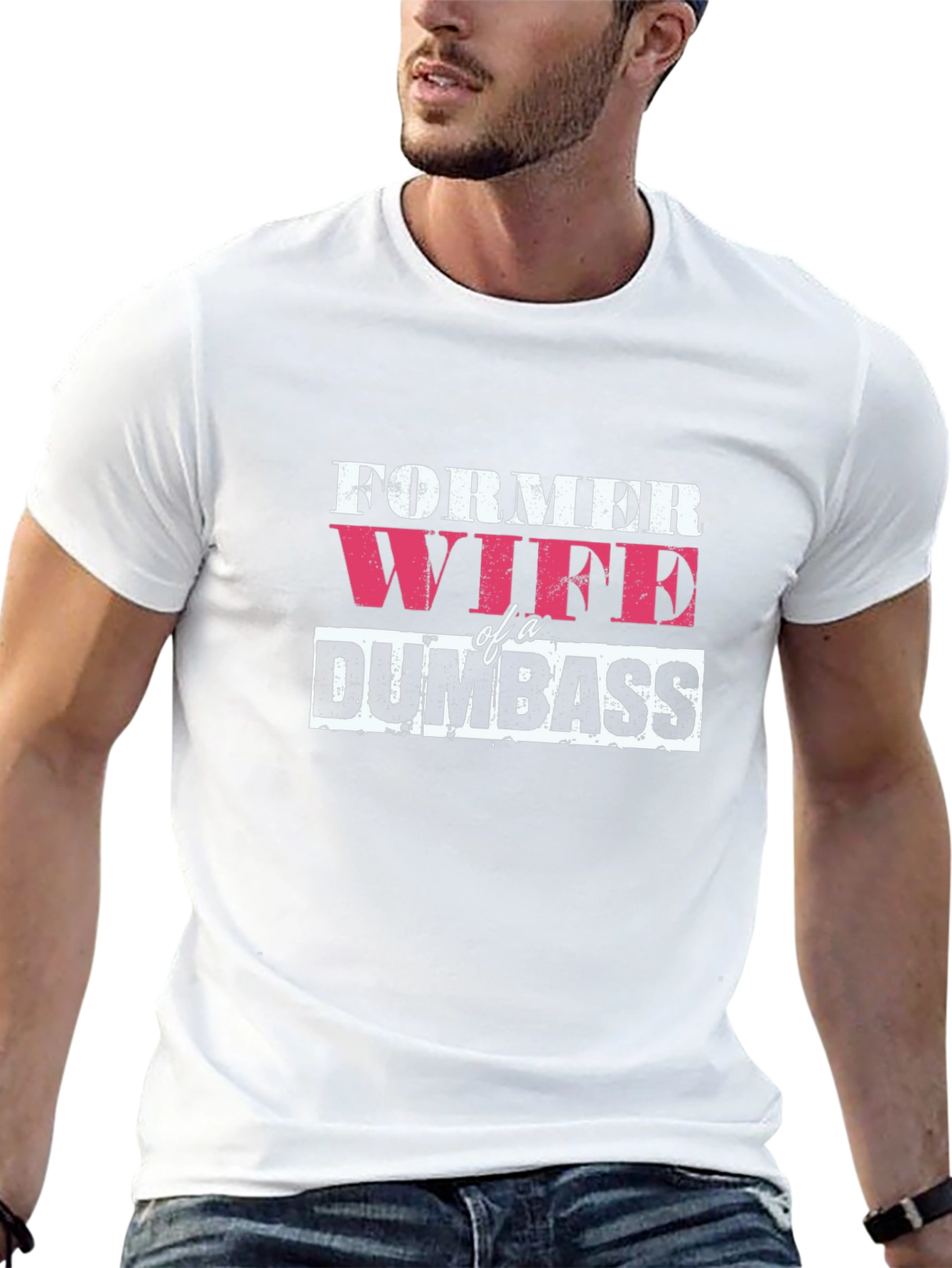 Former Wife of a Dumbass Black T-Shirt