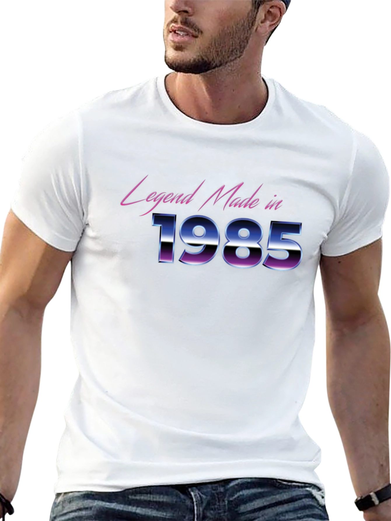 Legend Made in 1985 Graphic Tee - Birthday Gift