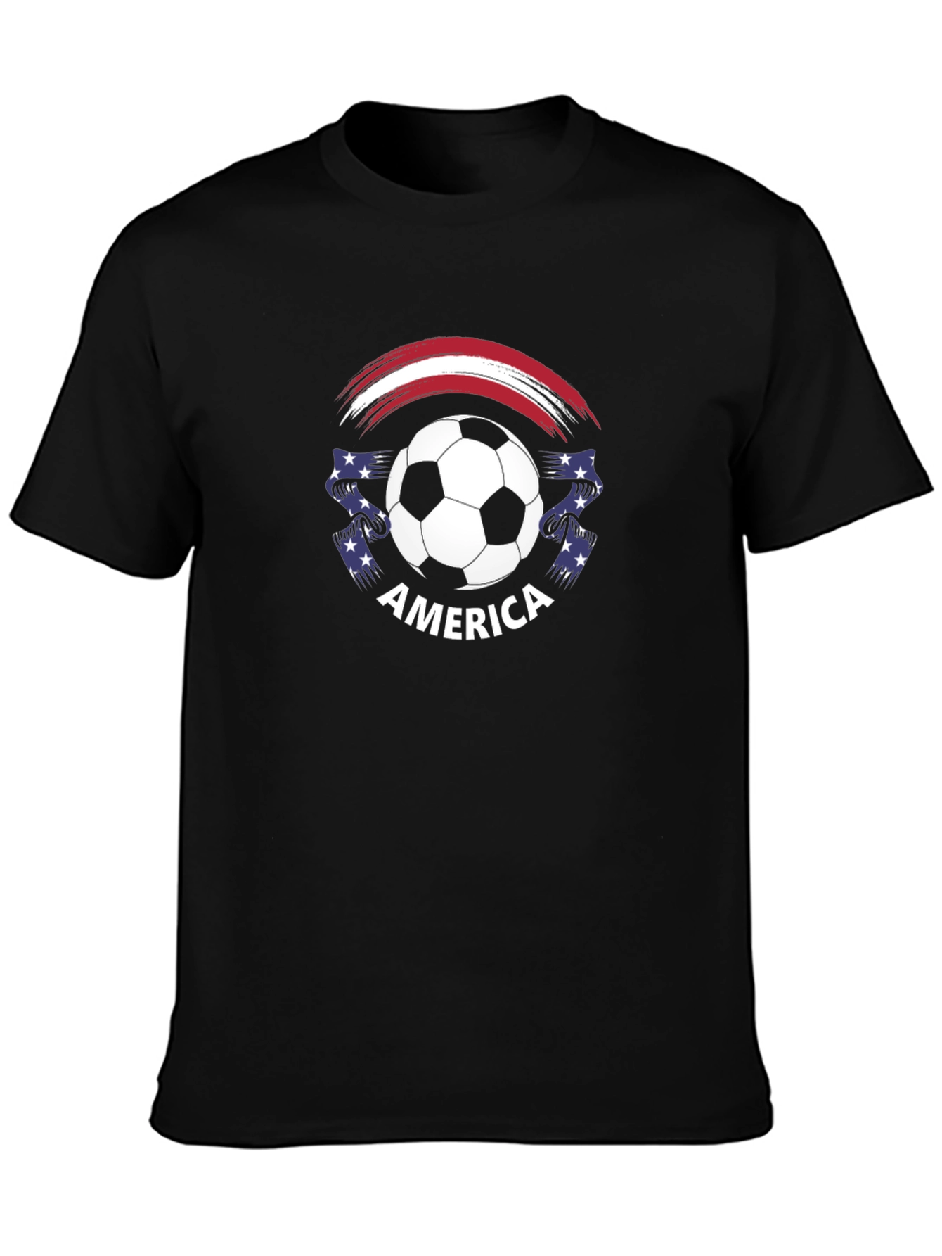 America Soccer Graphic T-Shirt