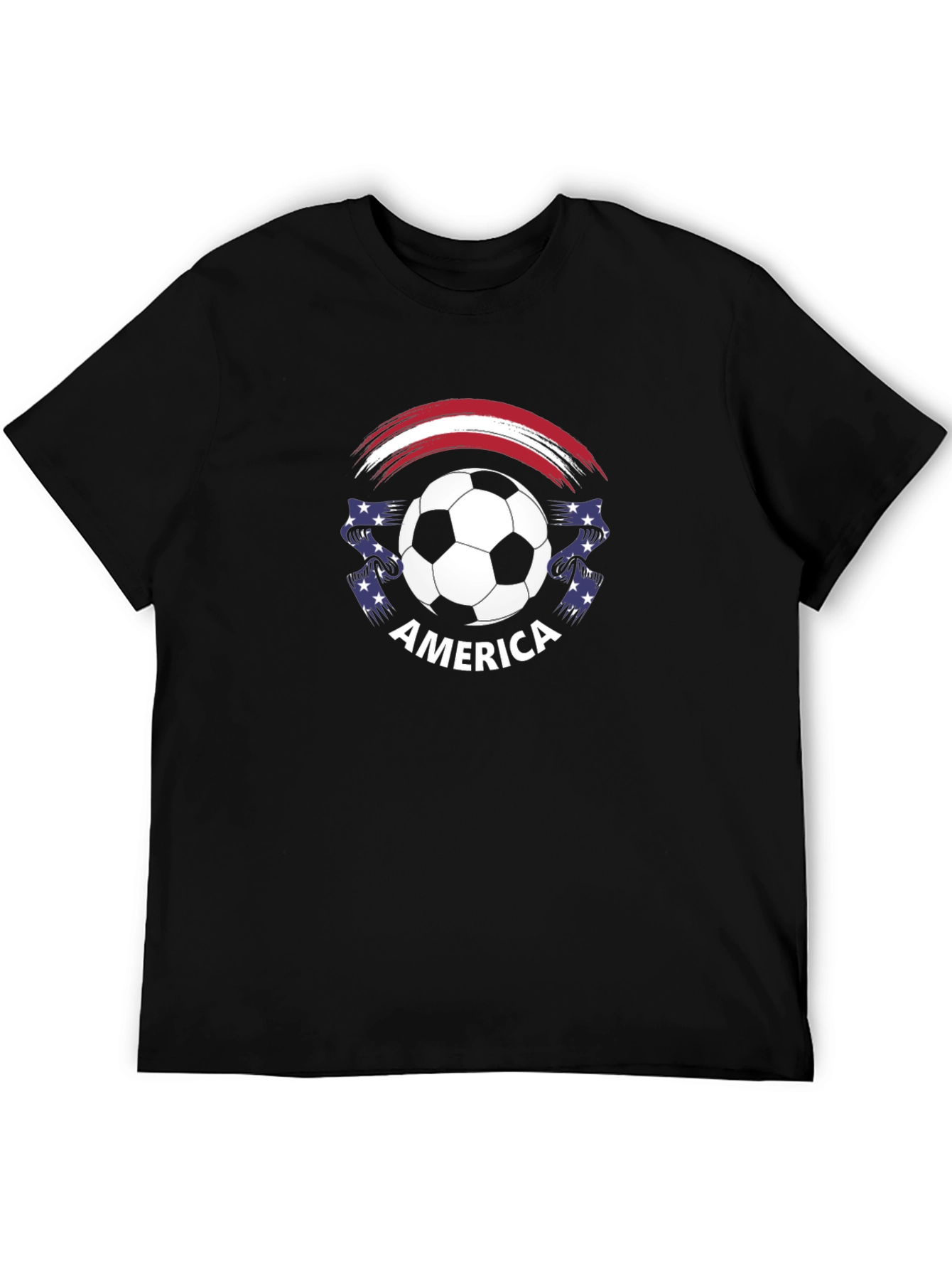 America Soccer Graphic T-Shirt