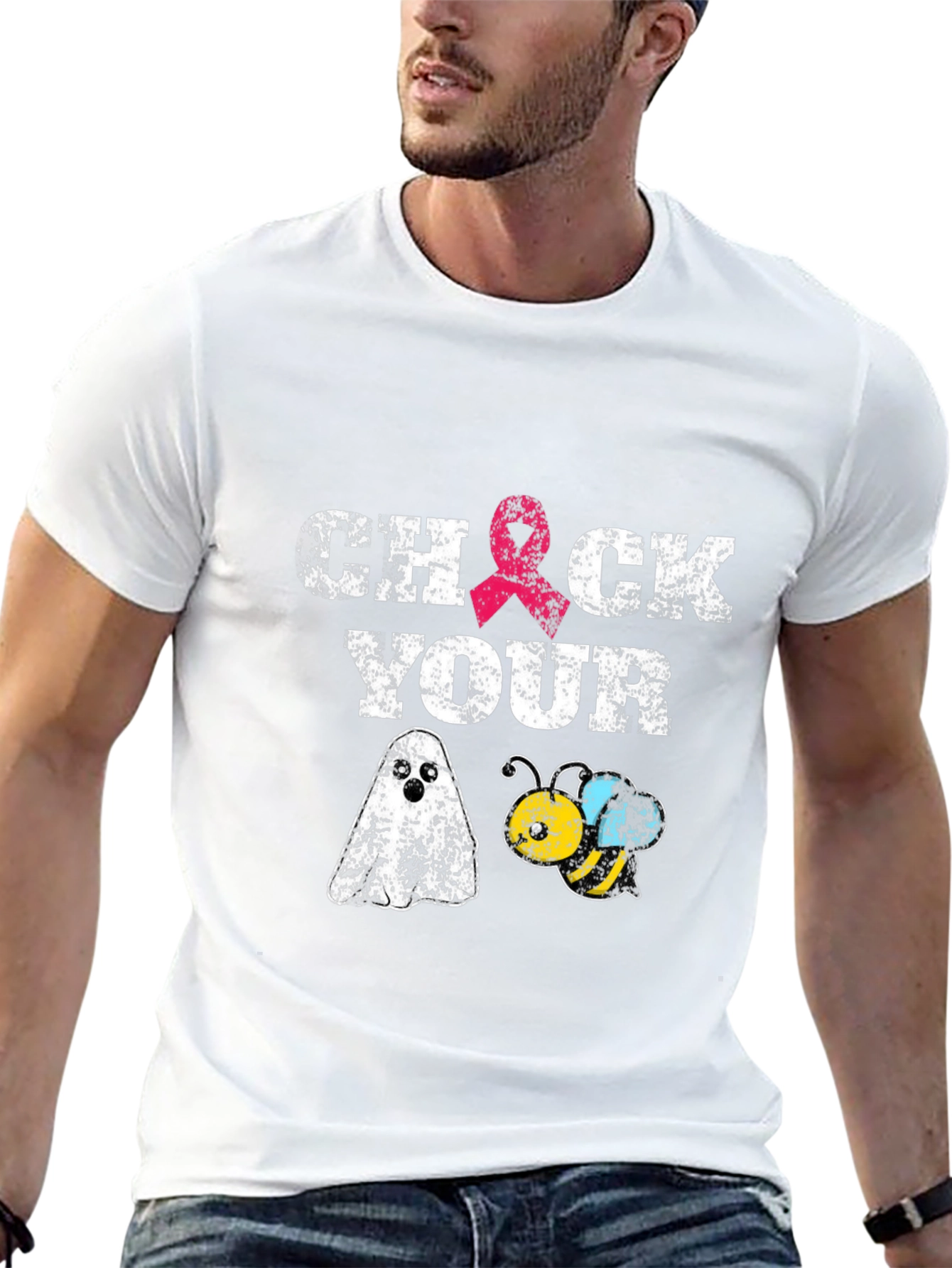 Check Your Ghost Bee T-Shirt