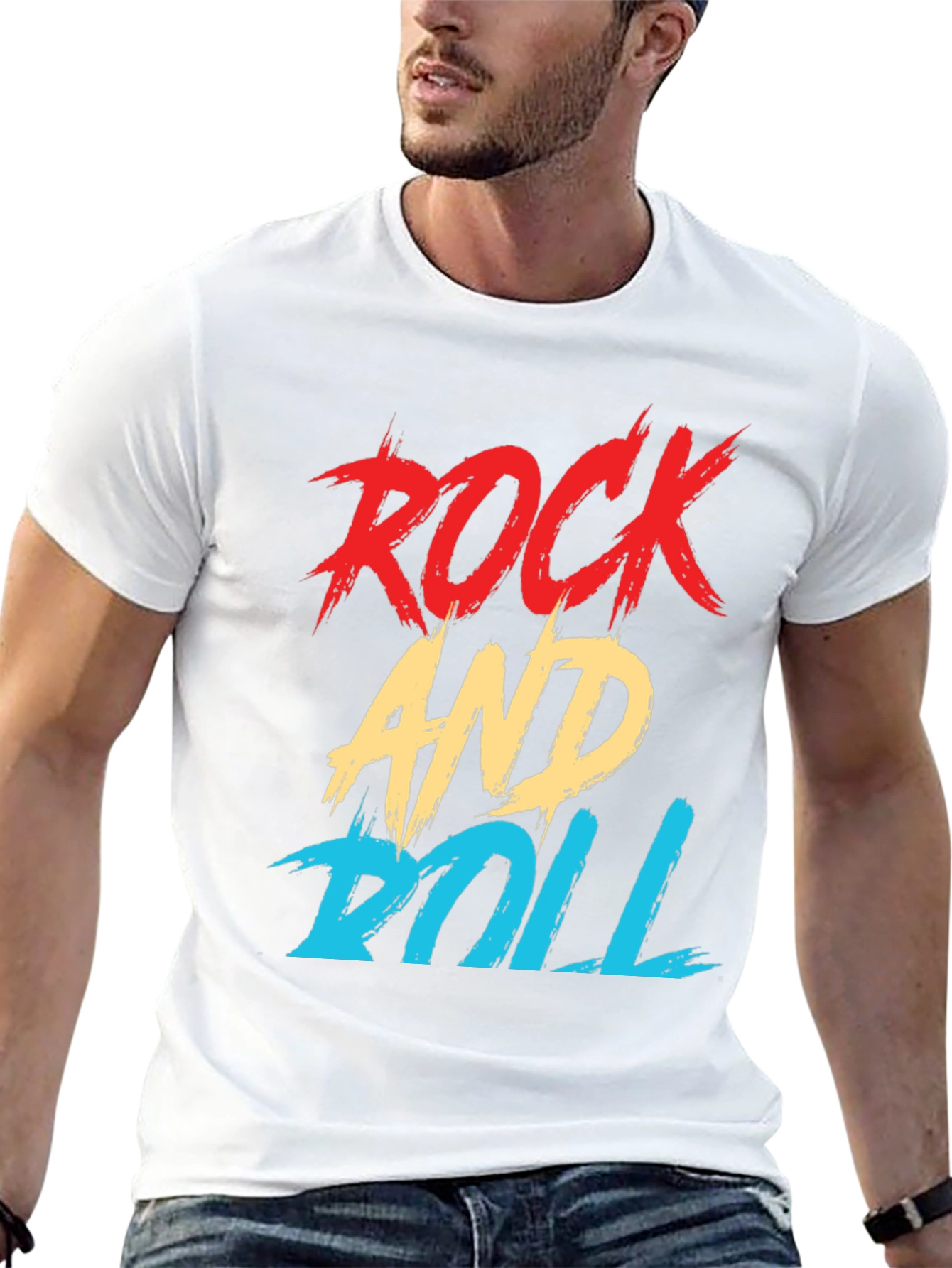 Rock and Roll Graphic T-Shirt