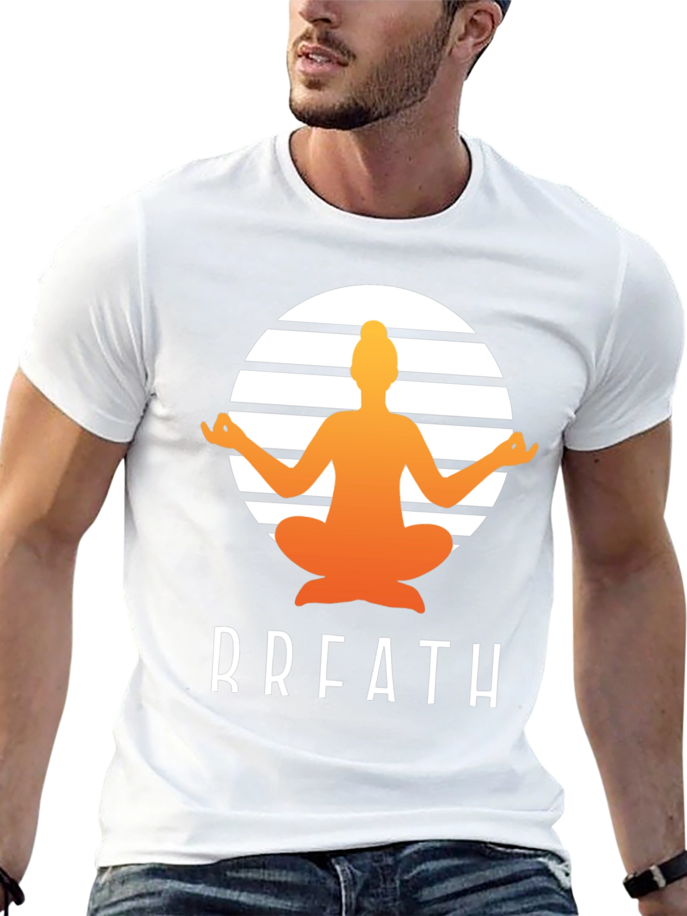 Breath Yoga Graphic T-Shirt