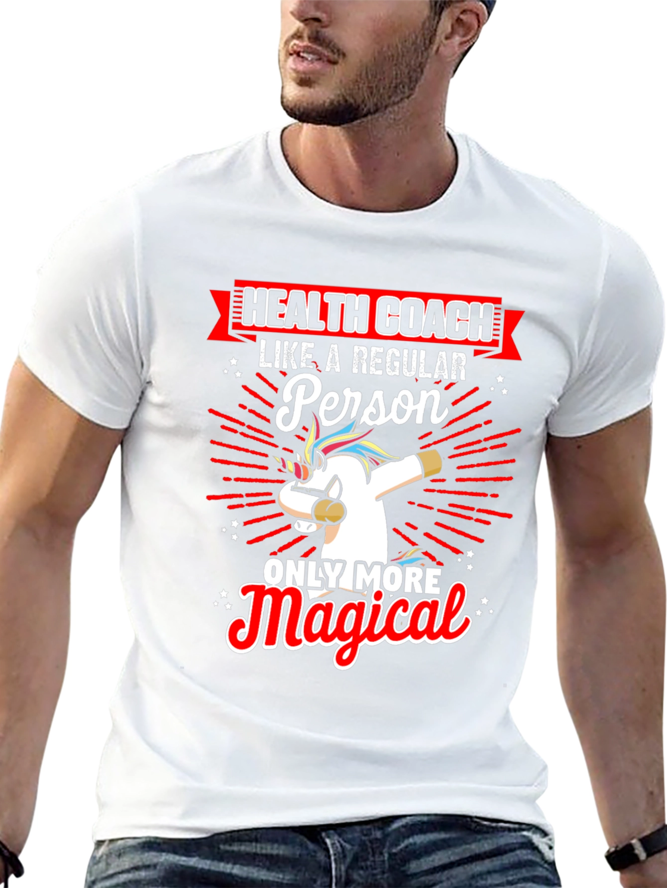 Health Coach Unicorn T-Shirt
