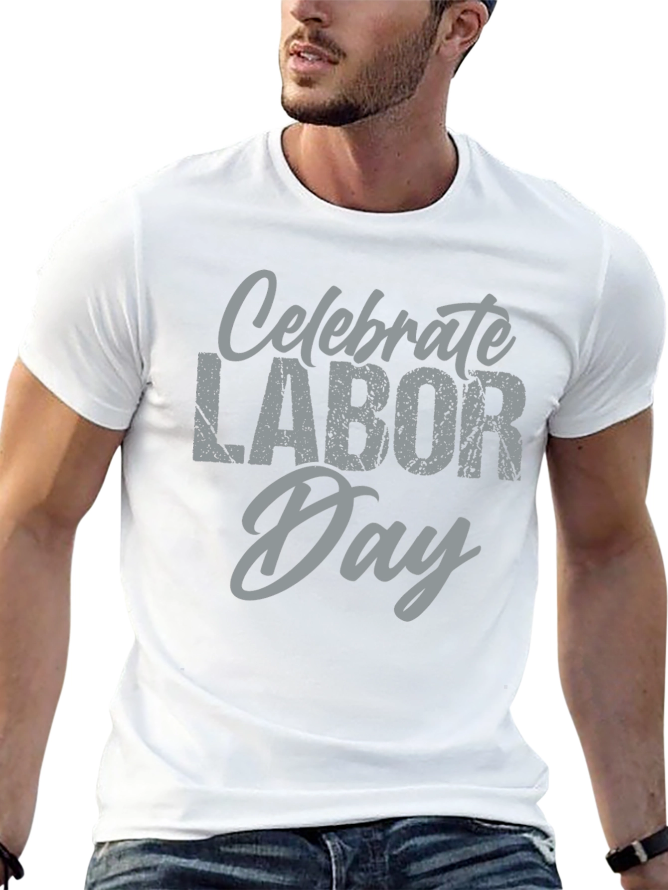 Celebrate Labor Day T-Shirt - Soft Cotton Tee