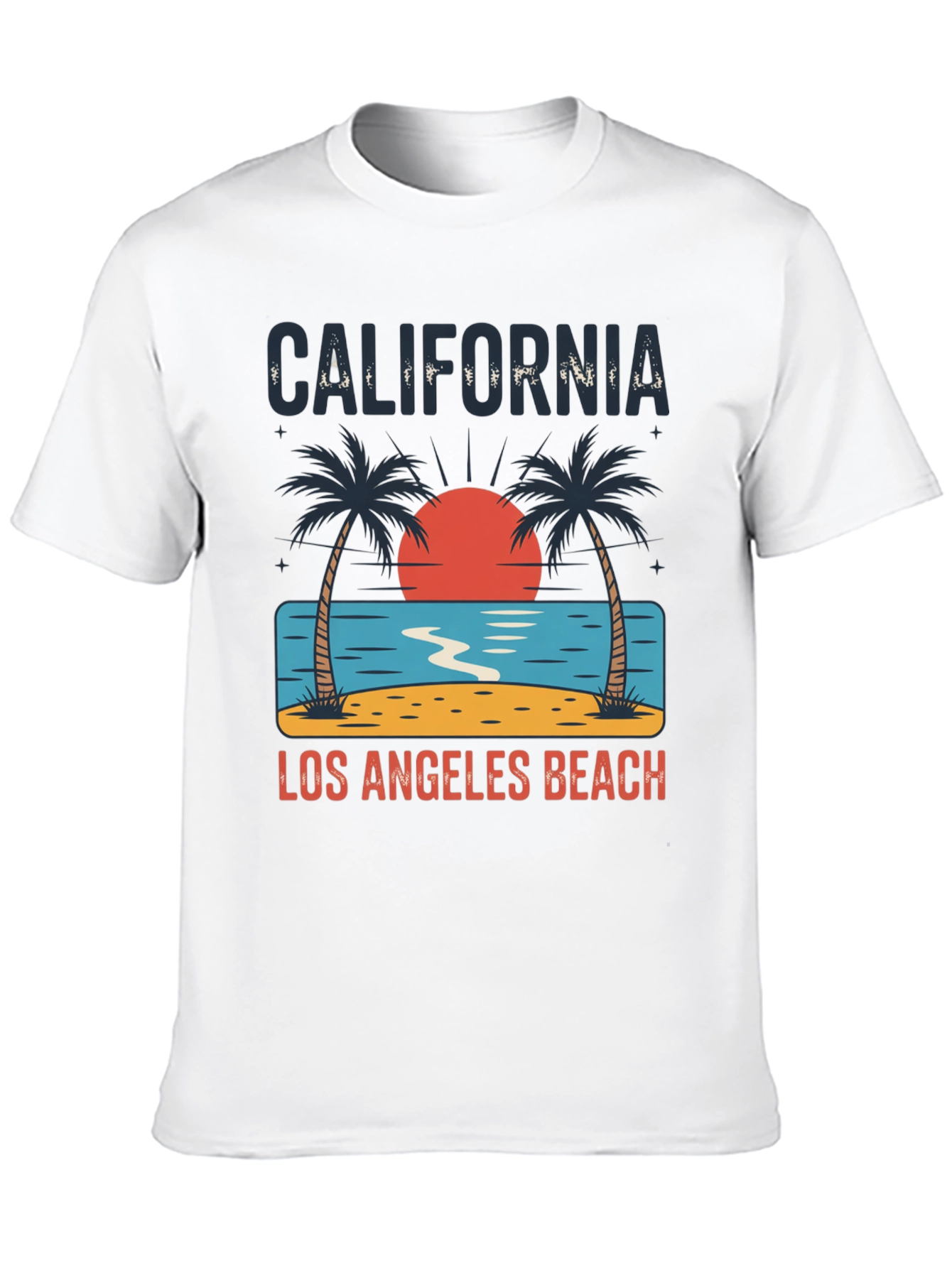 California Los Angeles Beach T-Shirt
