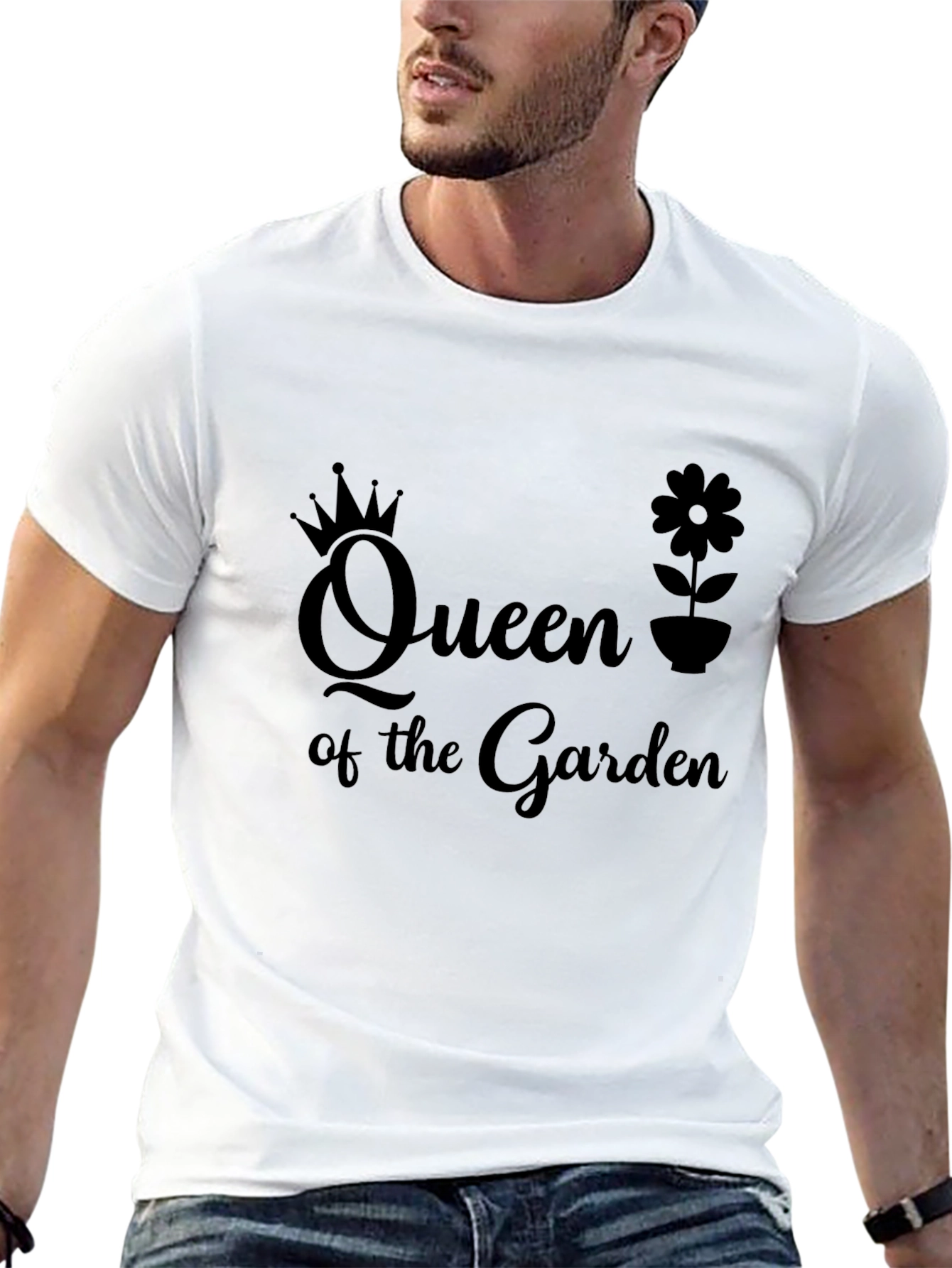 Queen of the Garden Black T-Shirt