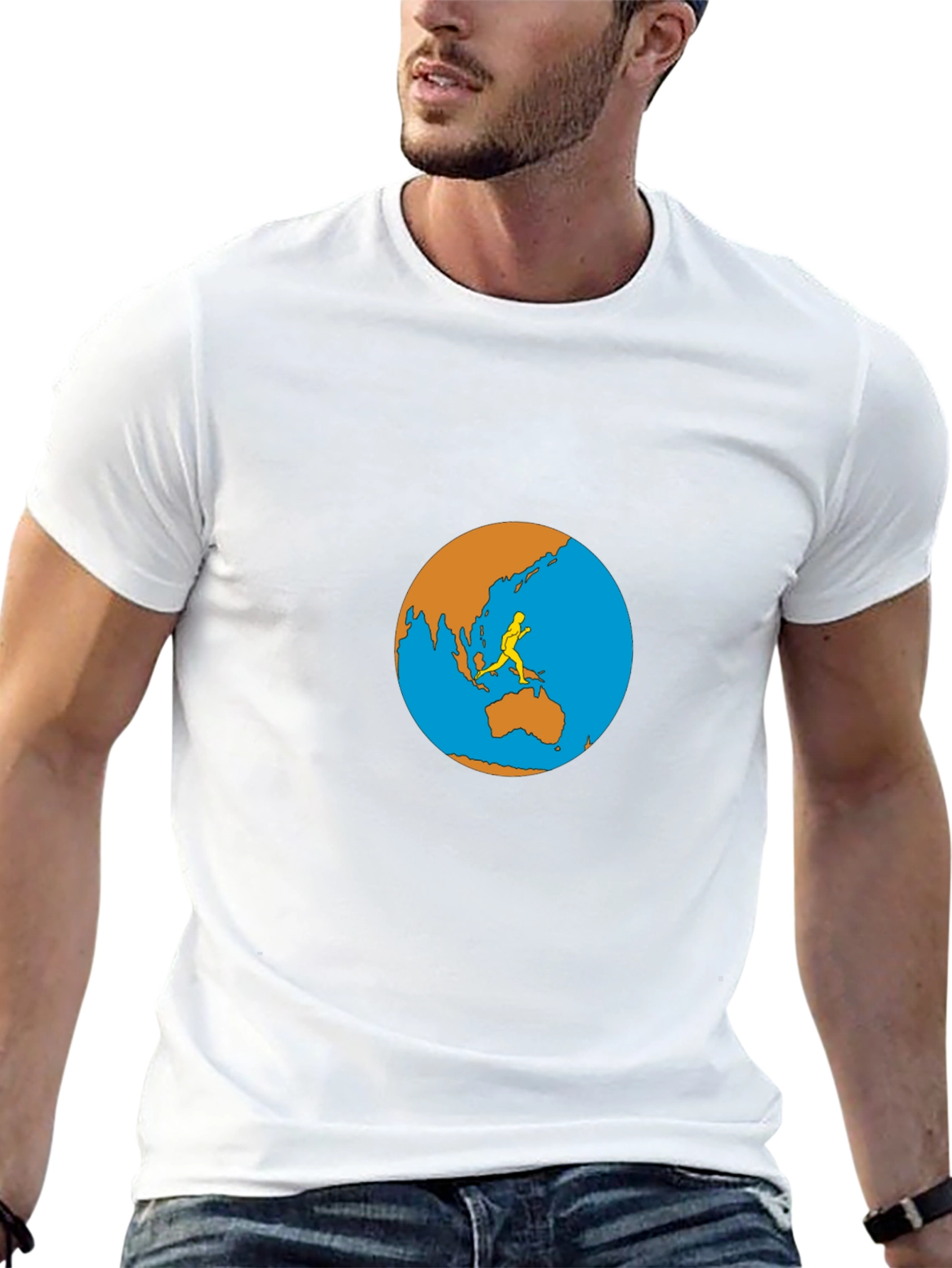 Earth Runner Graphic Tee