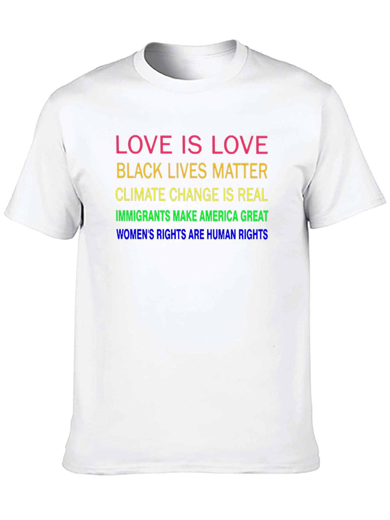 Equality & Awareness Graphic Tee - Black