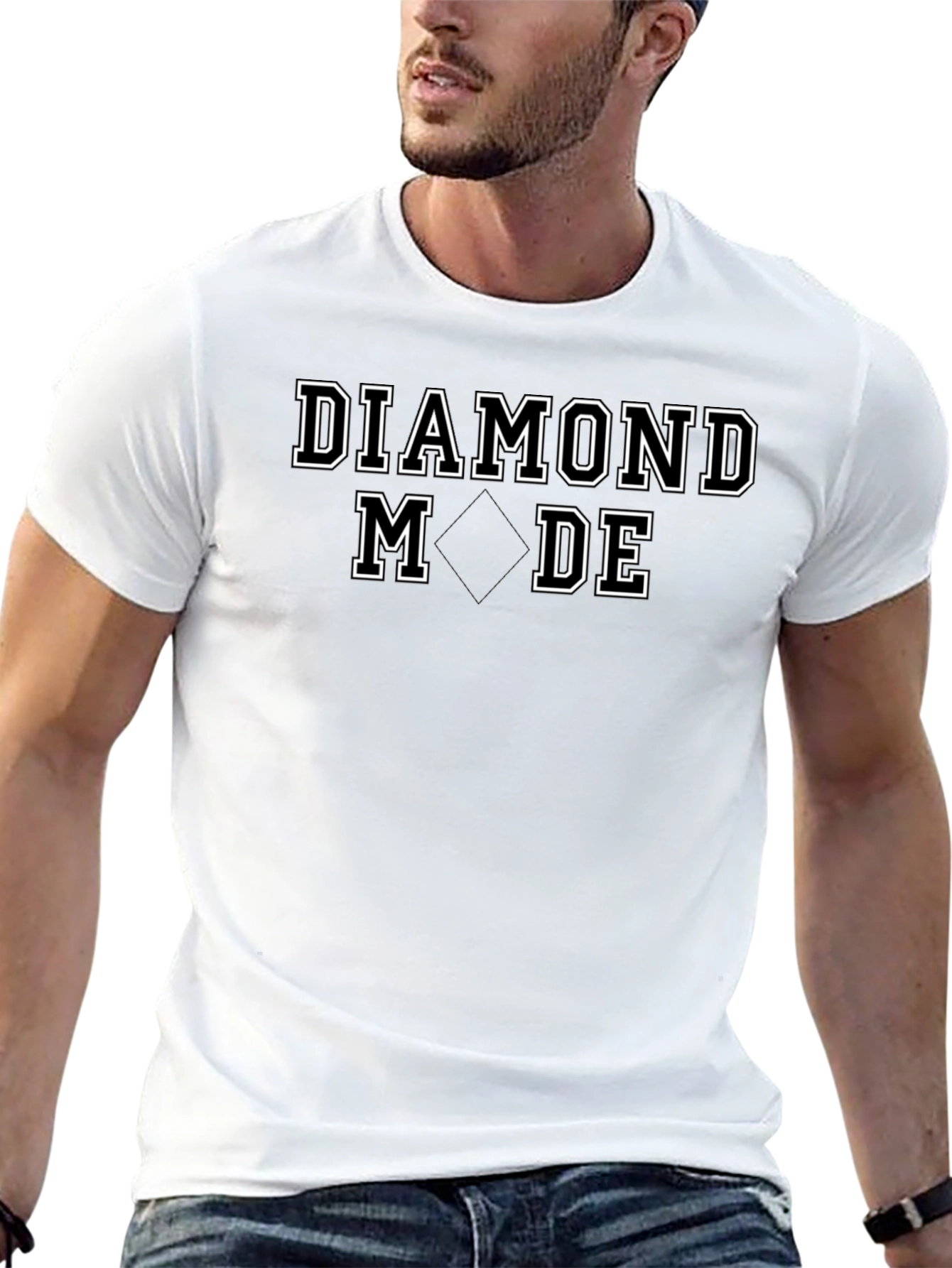 Diamond Mode T-Shirt - Stylish Graphic Tee