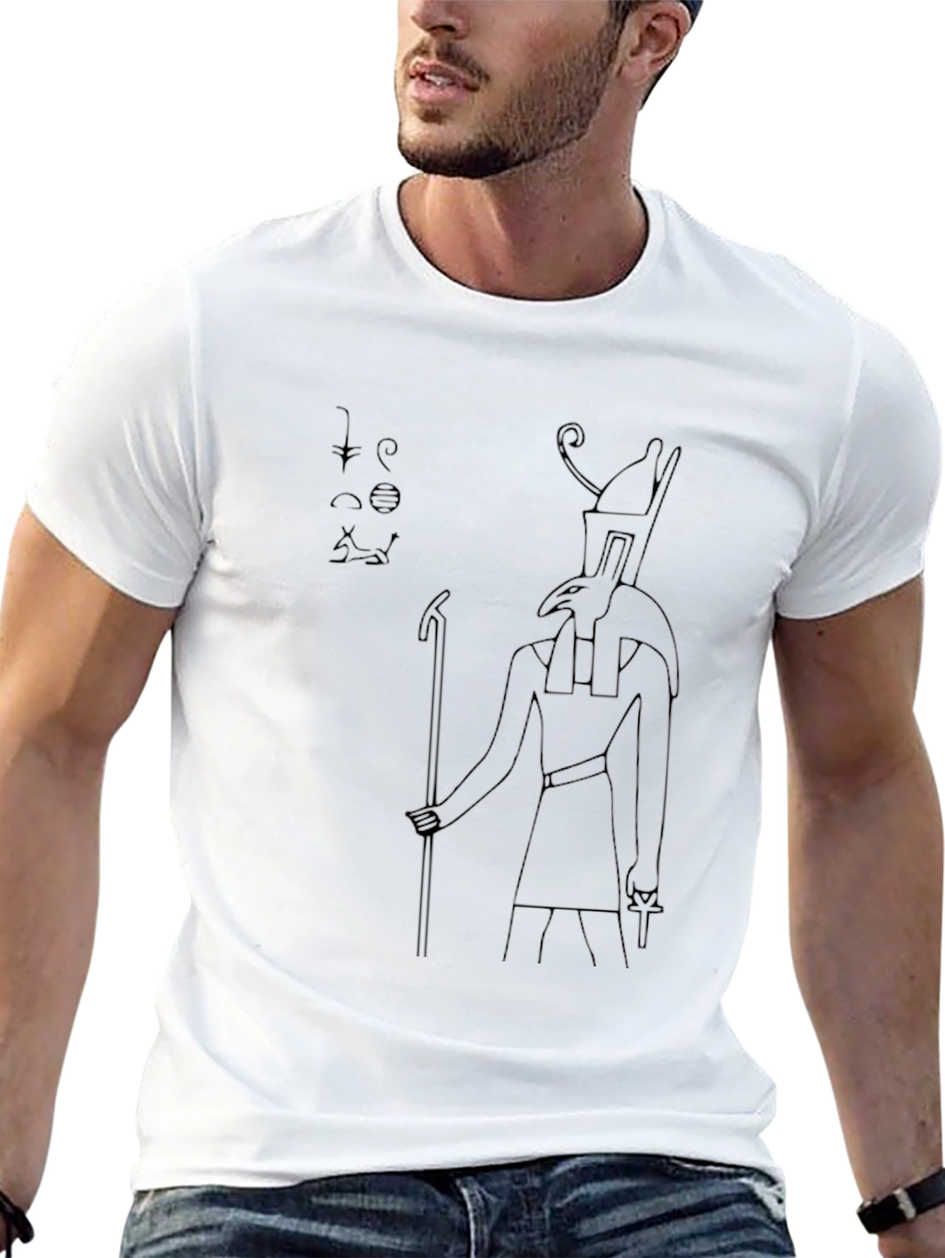 Egyptian God Thoth Graphic T-Shirt