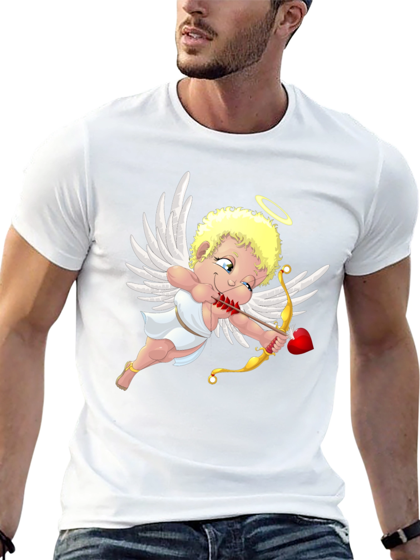 Cupid Graphic T-Shirt