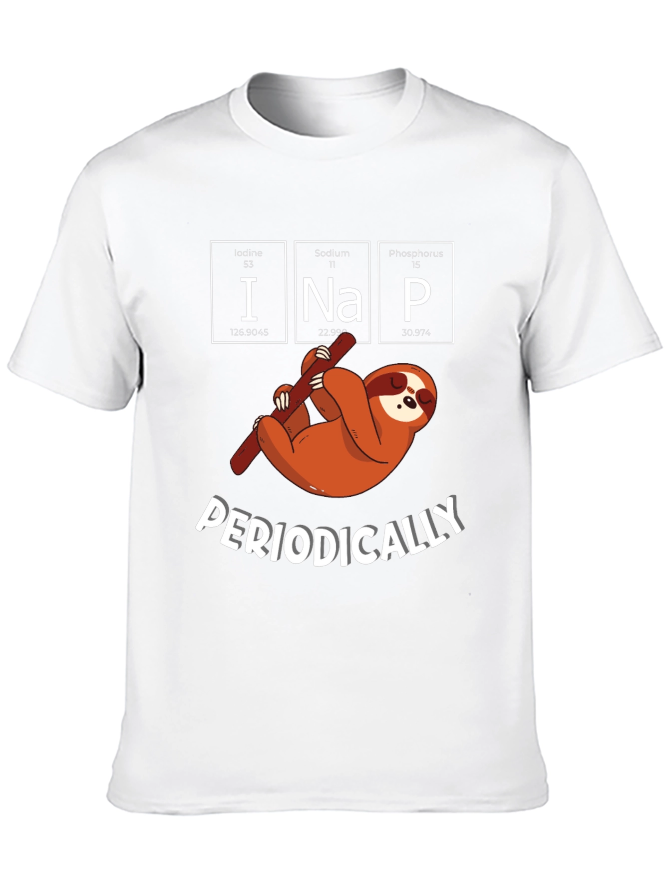 InaP Sloth Periodically T-Shirt