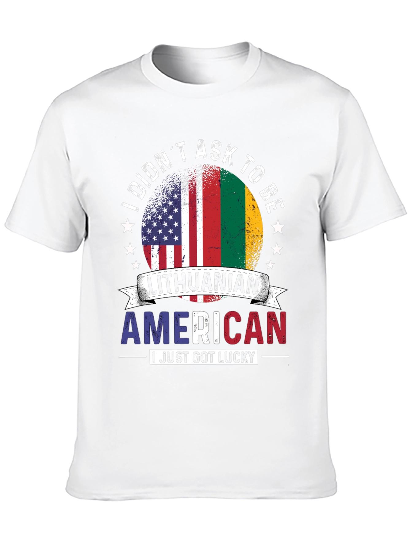 Lithuanian American Flag Pride T-Shirt