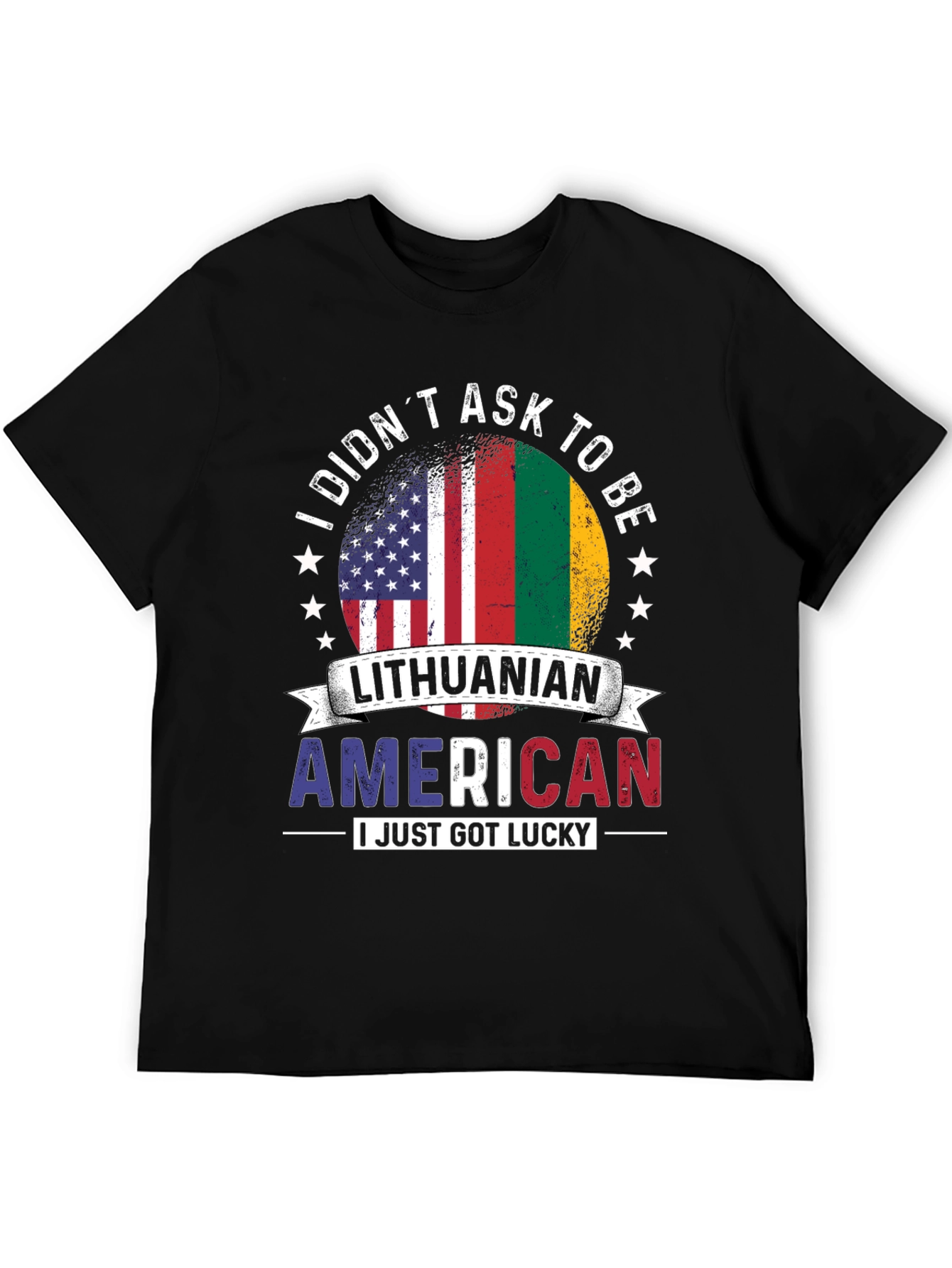 Lithuanian American Flag Pride T-Shirt