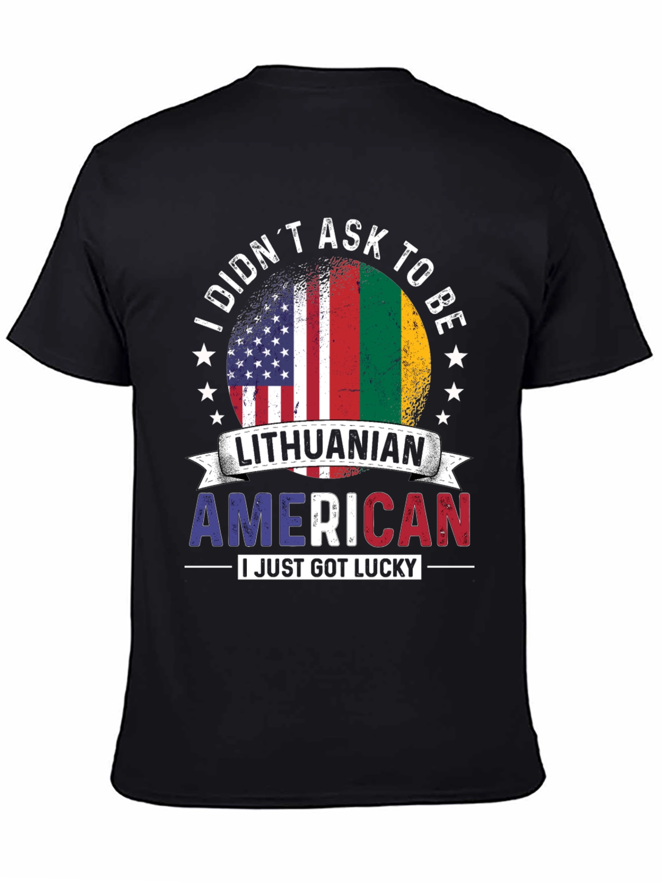 Lithuanian American Flag Pride T-Shirt