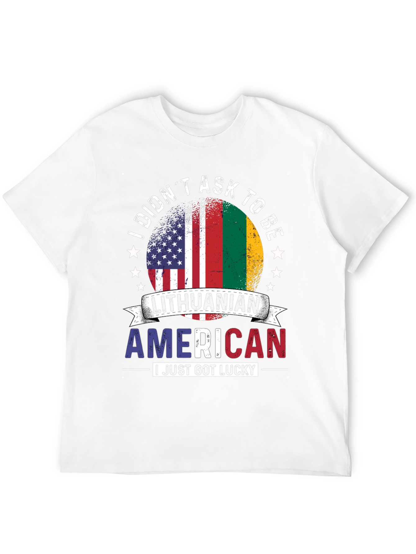 Lithuanian American Flag Pride T-Shirt