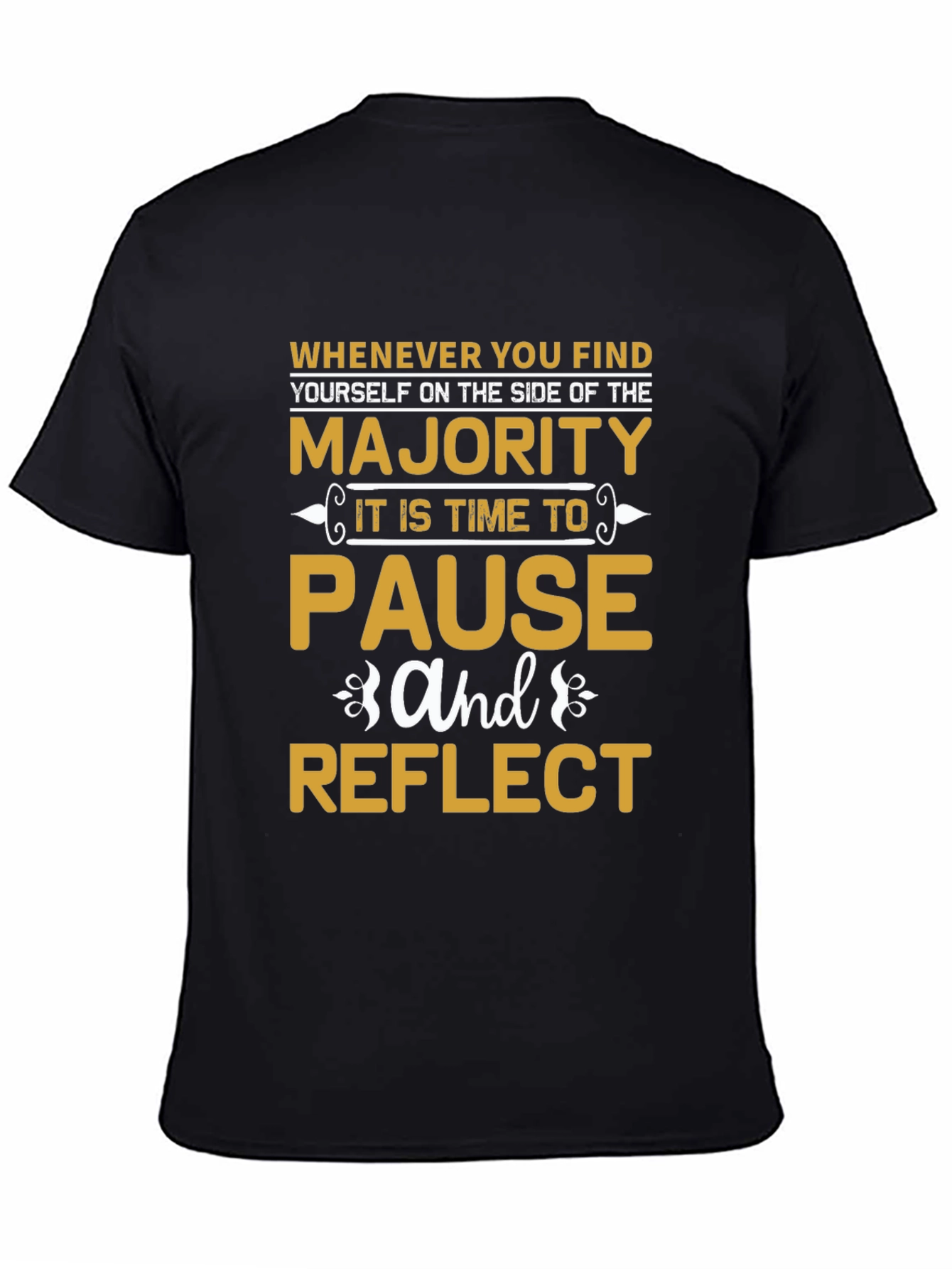 Majority Pause Reflect Graphic T-Shirt