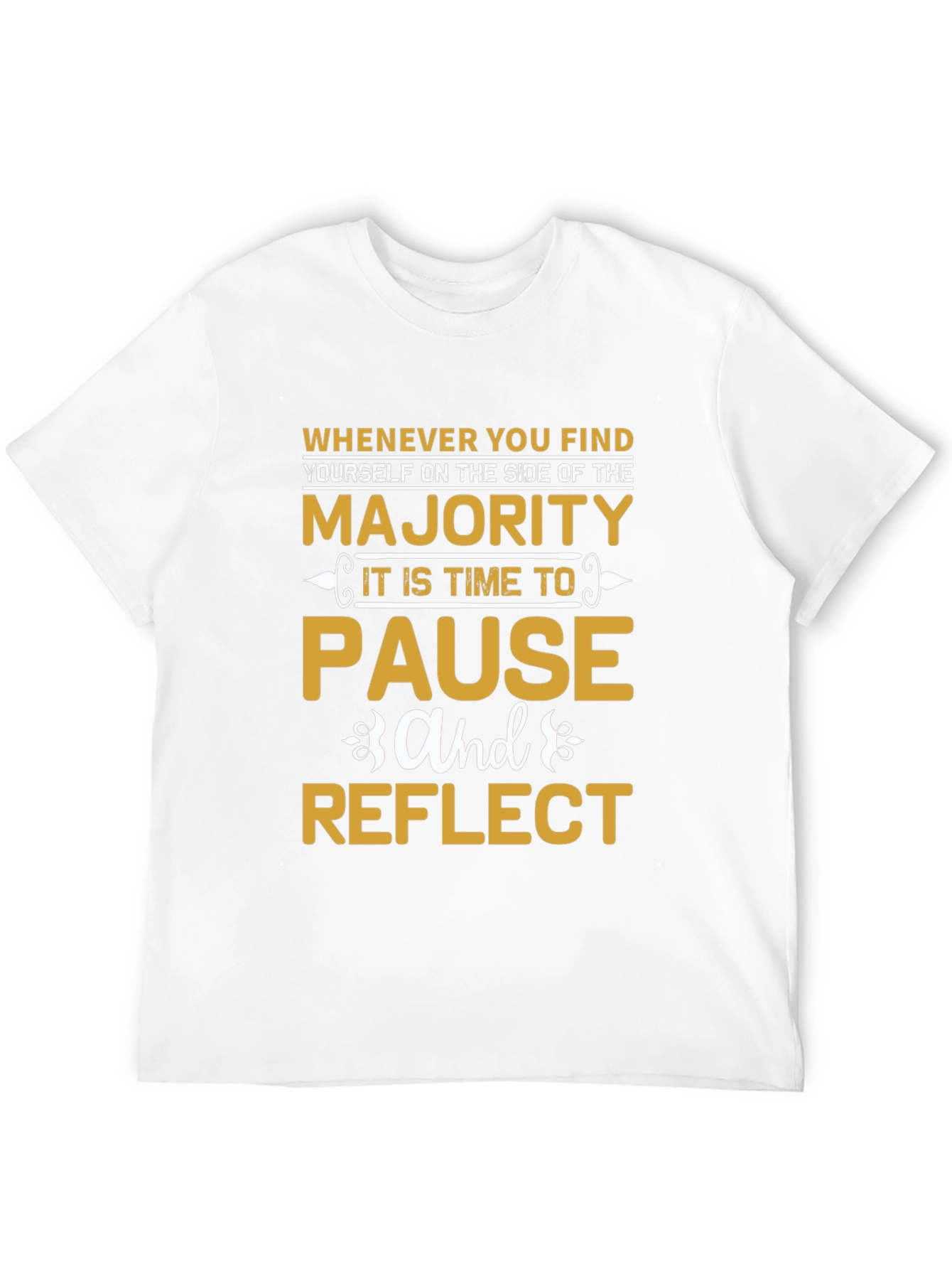 Majority Pause Reflect Graphic T-Shirt