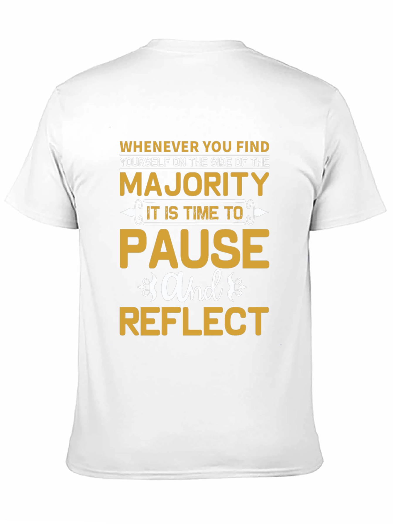 Majority Pause Reflect Graphic T-Shirt