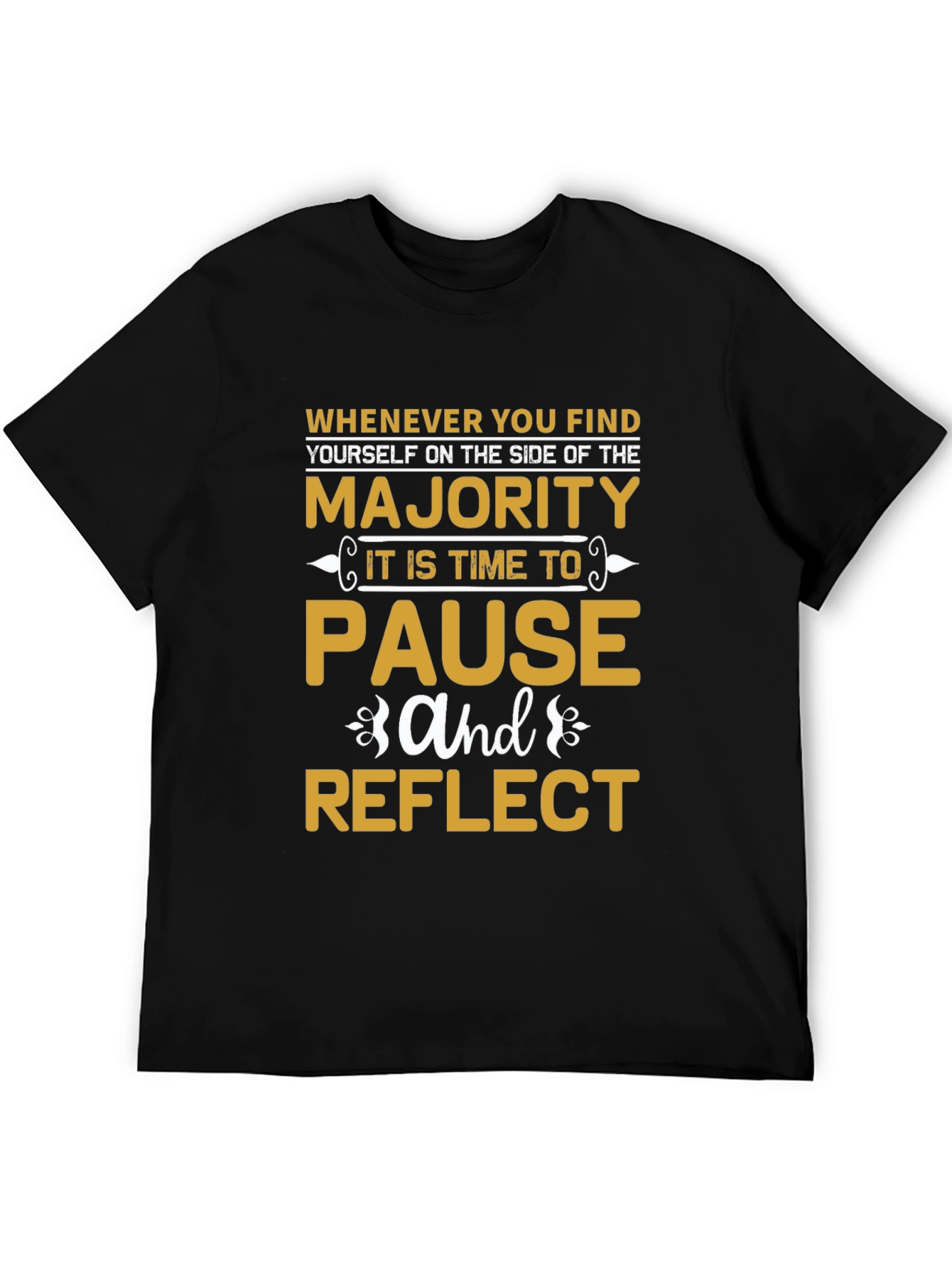 Majority Pause Reflect Graphic T-Shirt