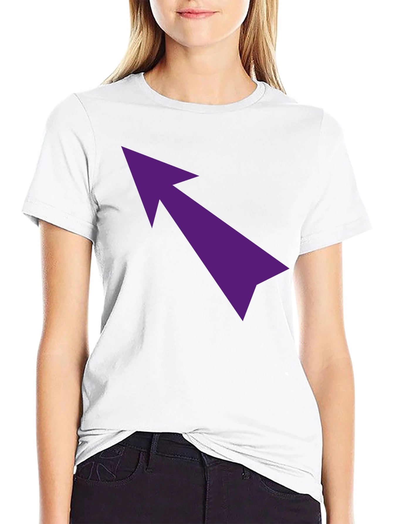 Arrow Graphic Tee - Modern Casual Style