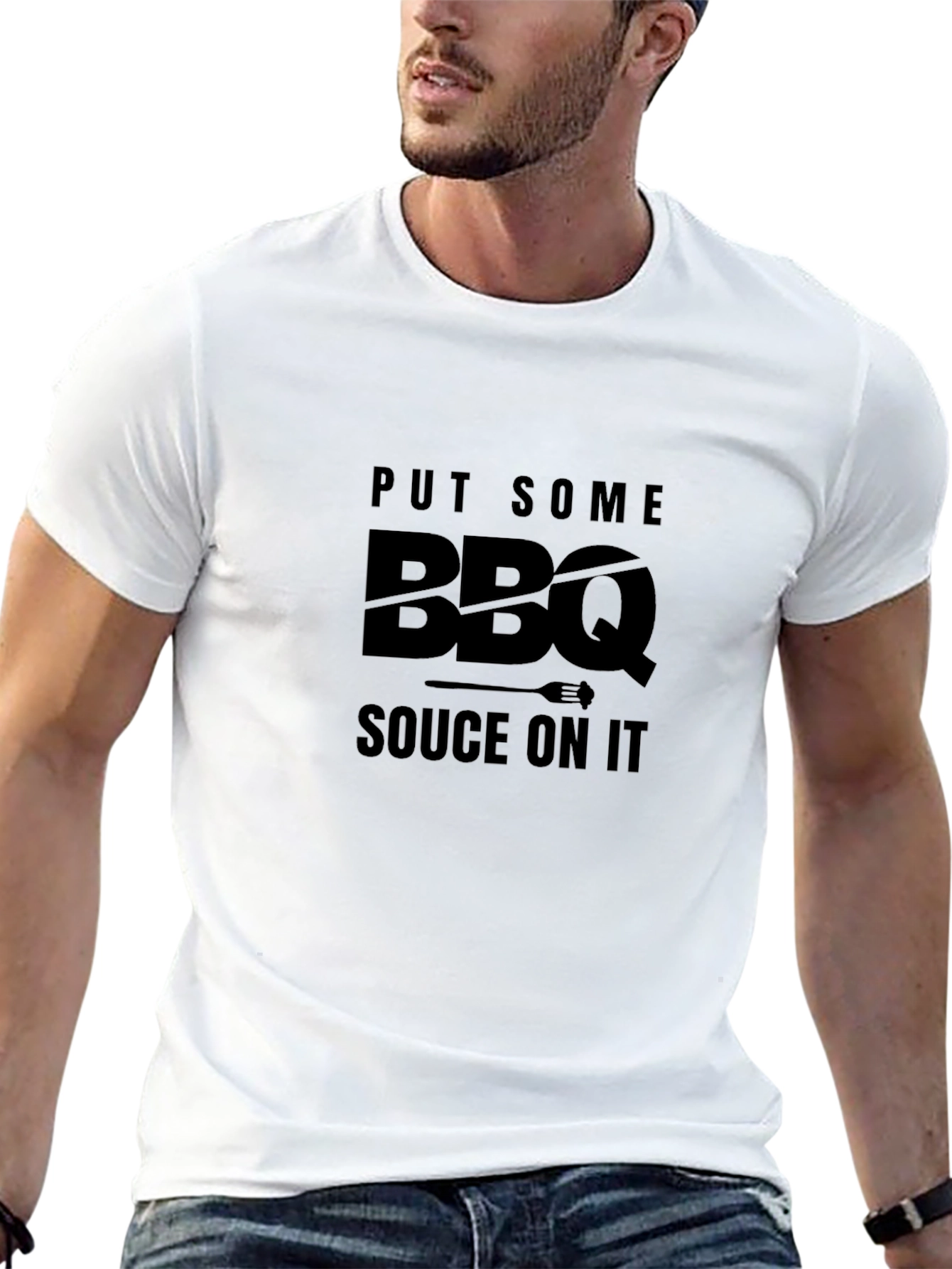BBQ Sauce Graphic T-Shirt