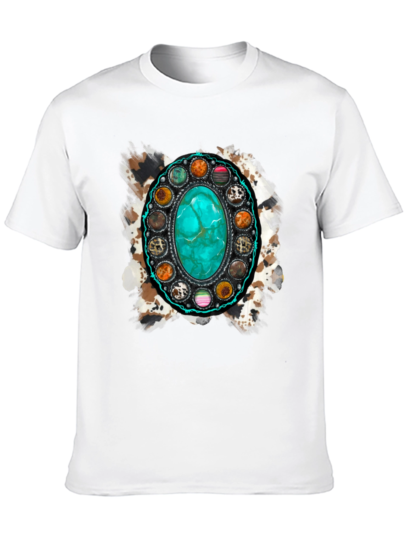 Turquoise Stone Graphic Tee
