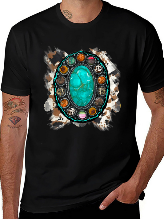 Turquoise Stone Graphic Tee