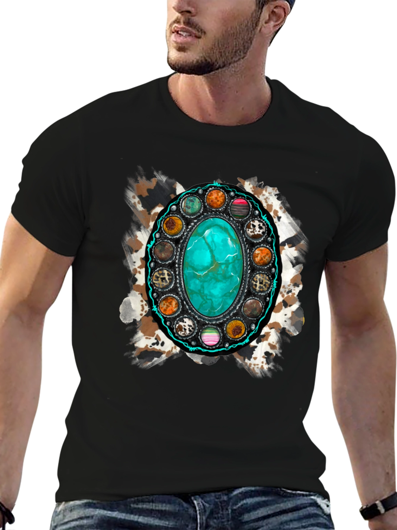Turquoise Stone Graphic Tee