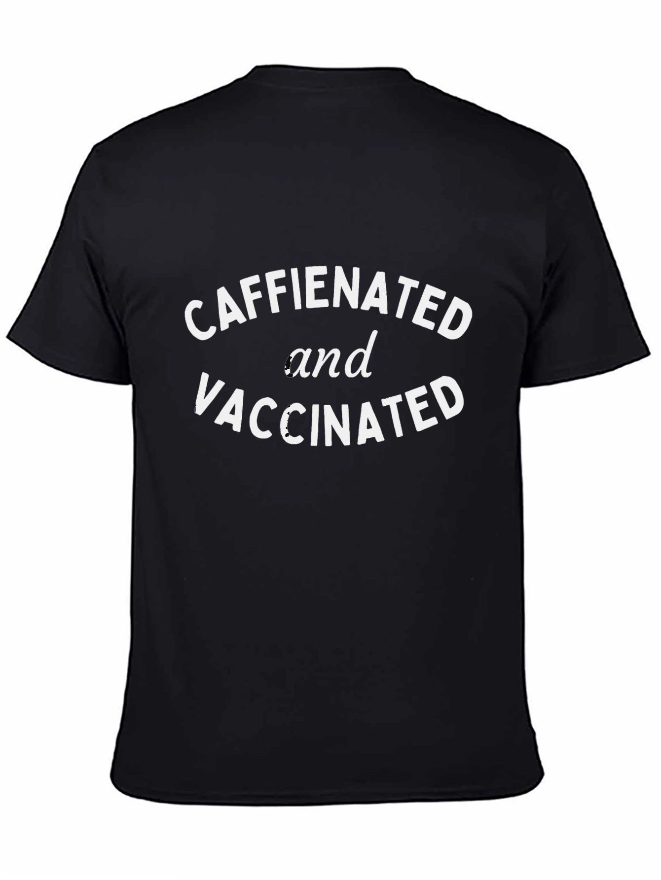Caffeinated & Vaccinated Graphic Tee