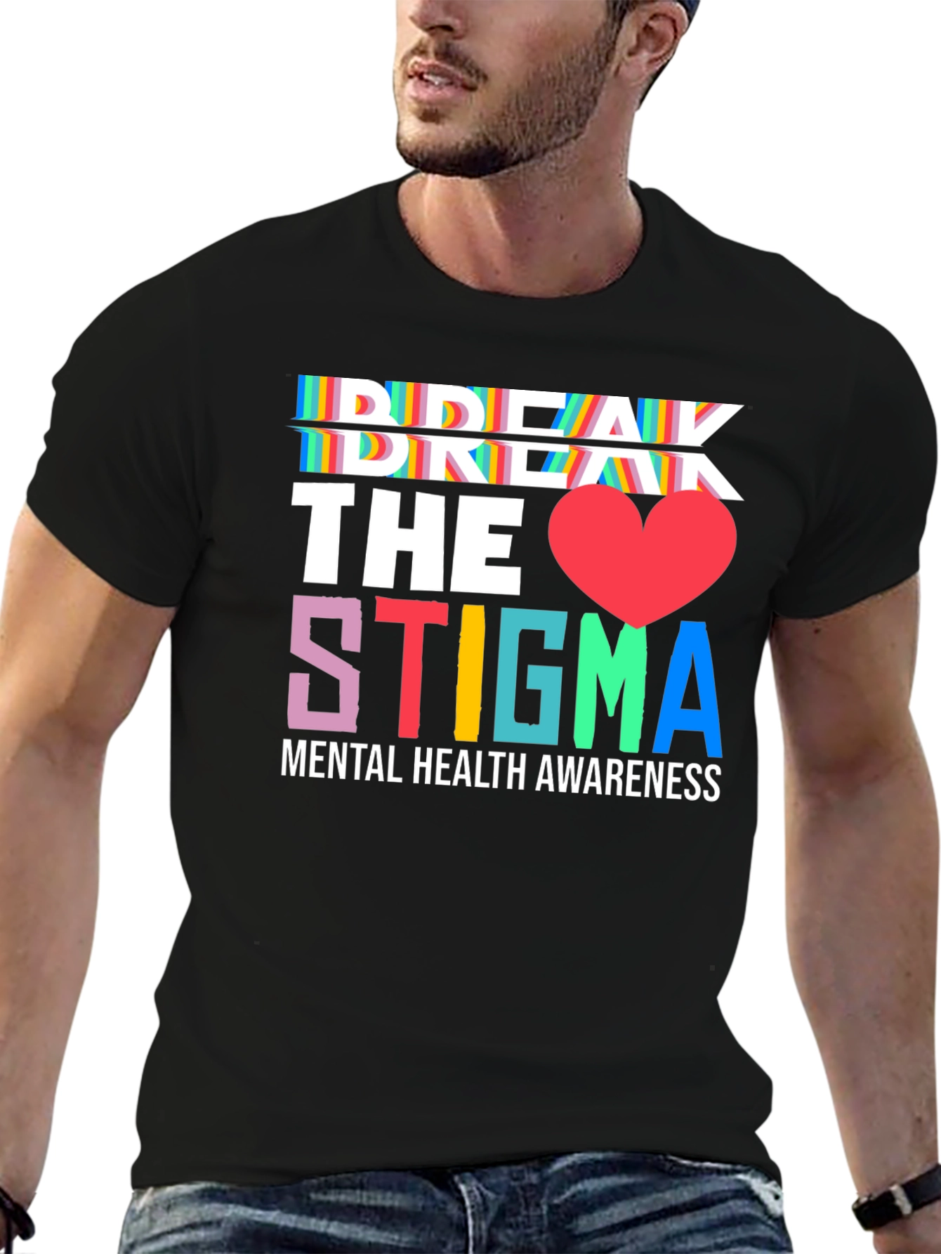 Break the Stigma Mental Health Awareness Tee
