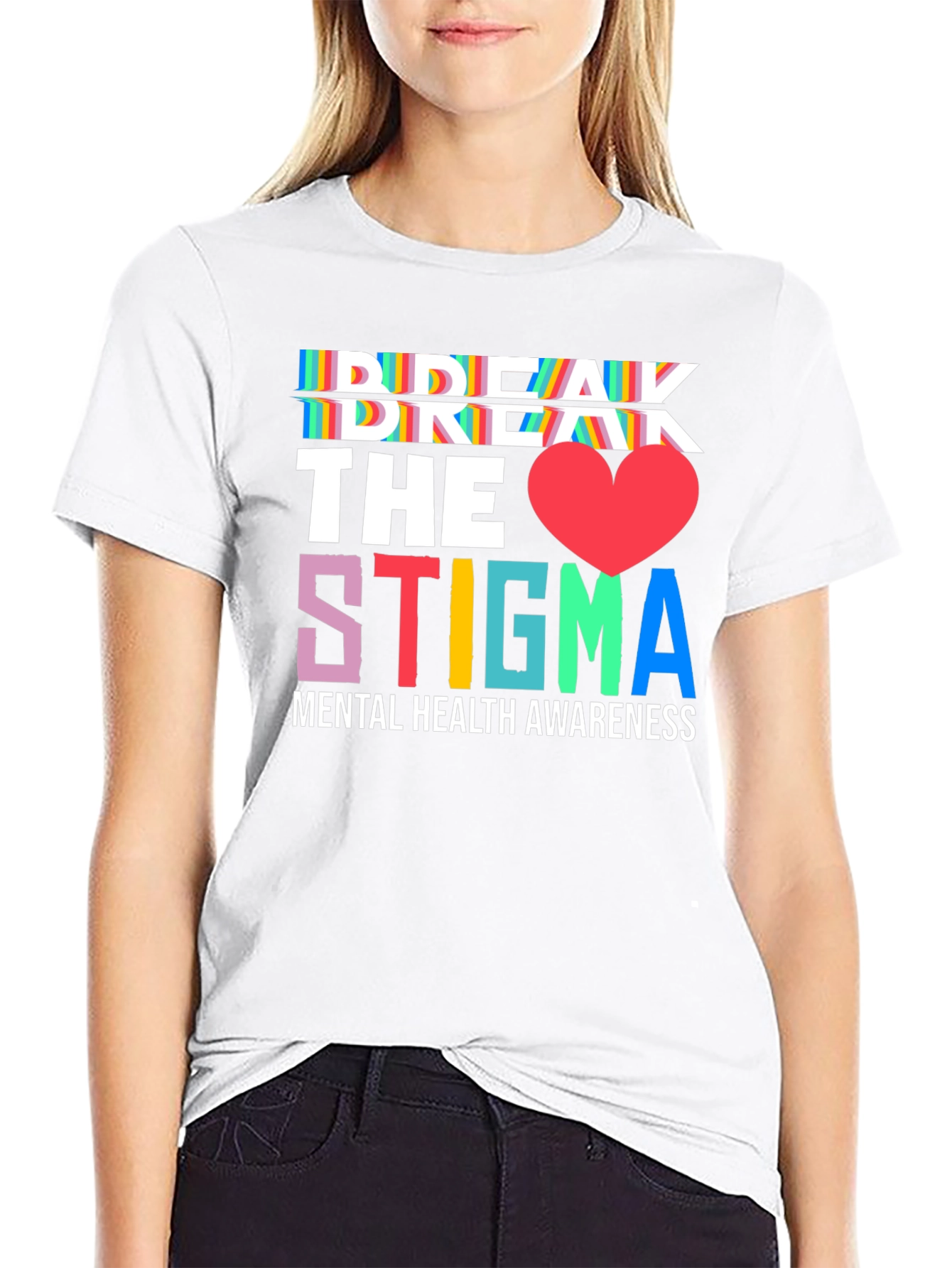 Break the Stigma Mental Health Awareness Tee