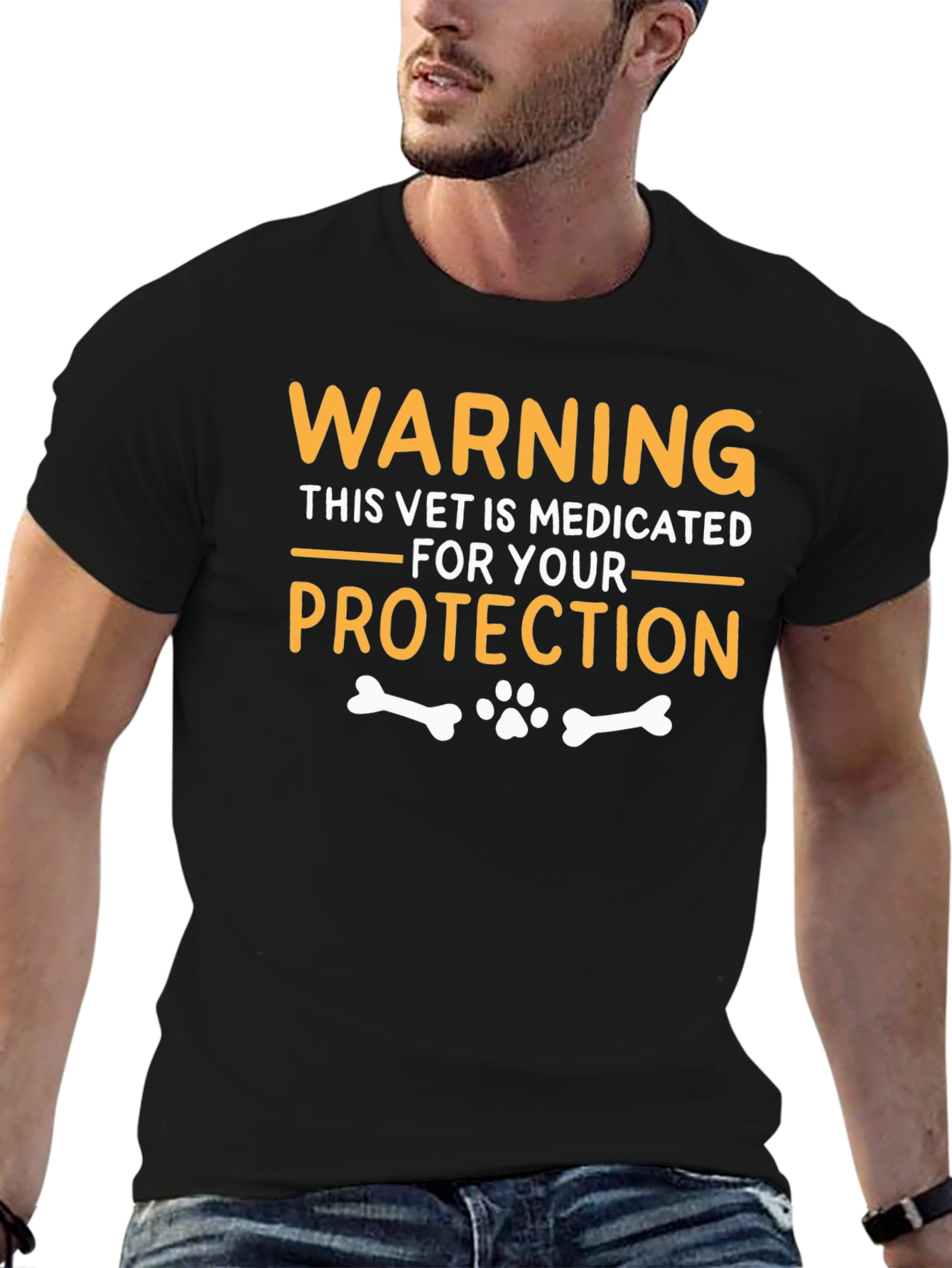 Warning Medicated Vet T-Shirt