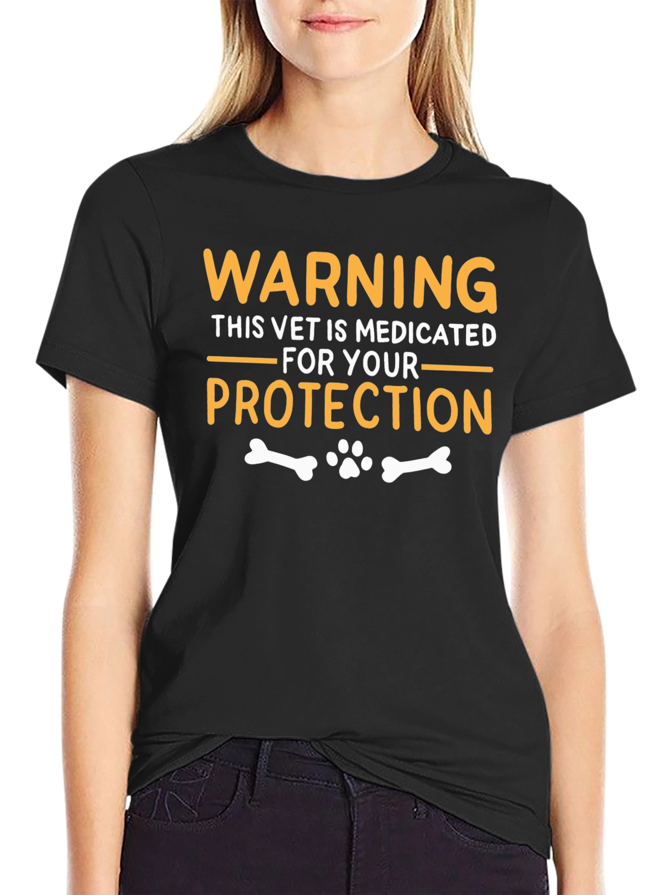 Warning Medicated Vet T-Shirt