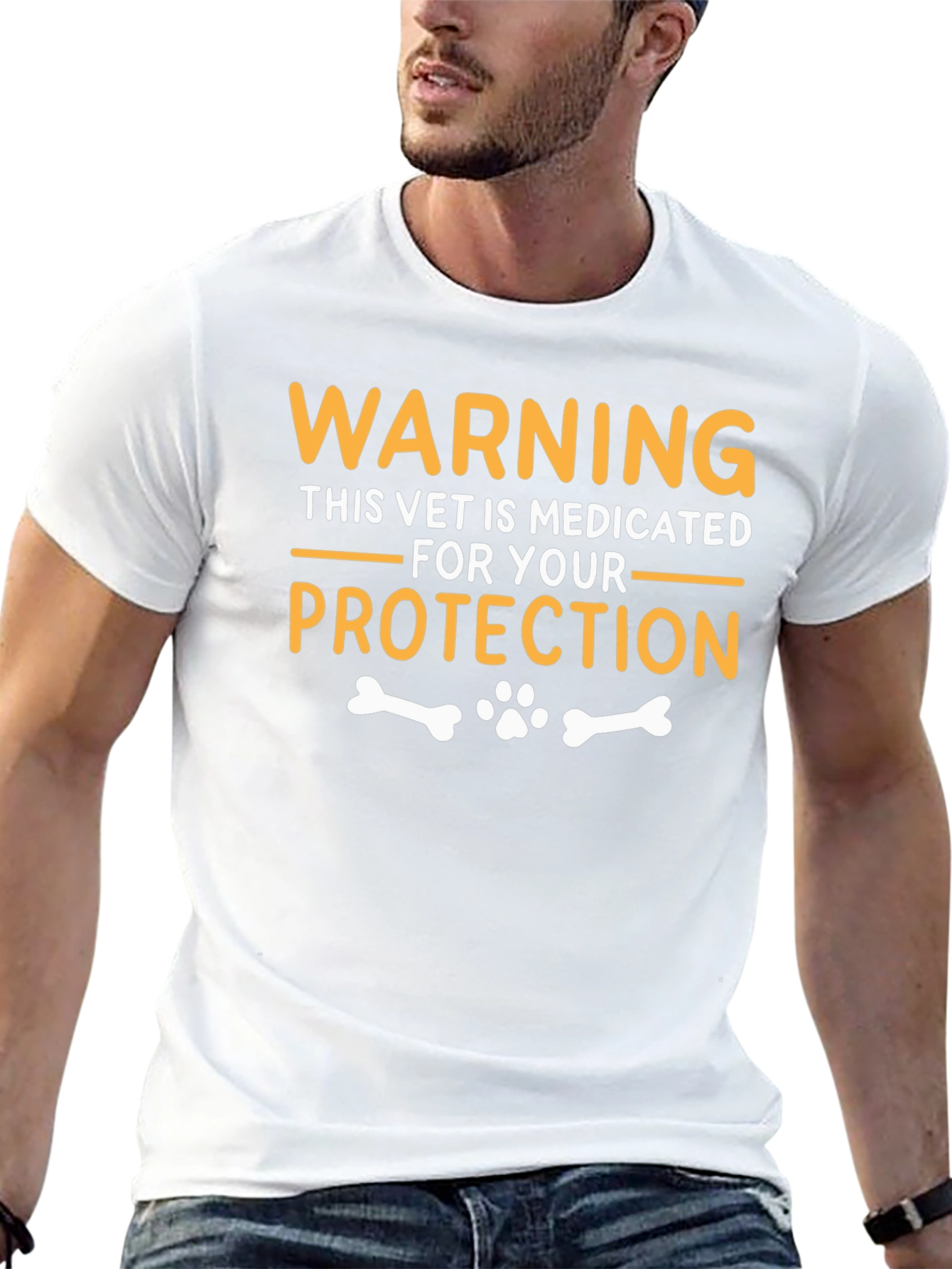 Warning Medicated Vet T-Shirt